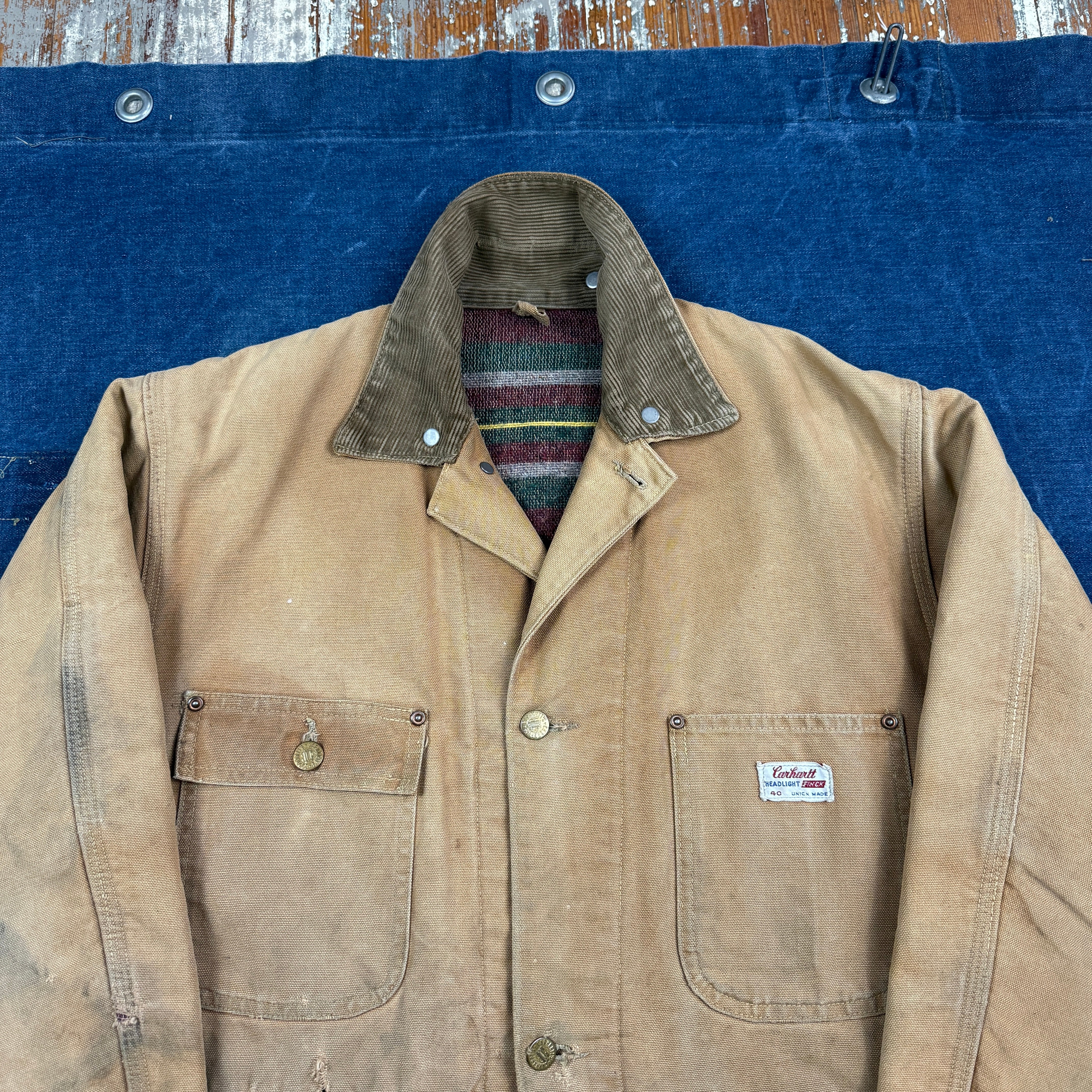 Carhartt "Triple Name" 1960s Barn Jacket