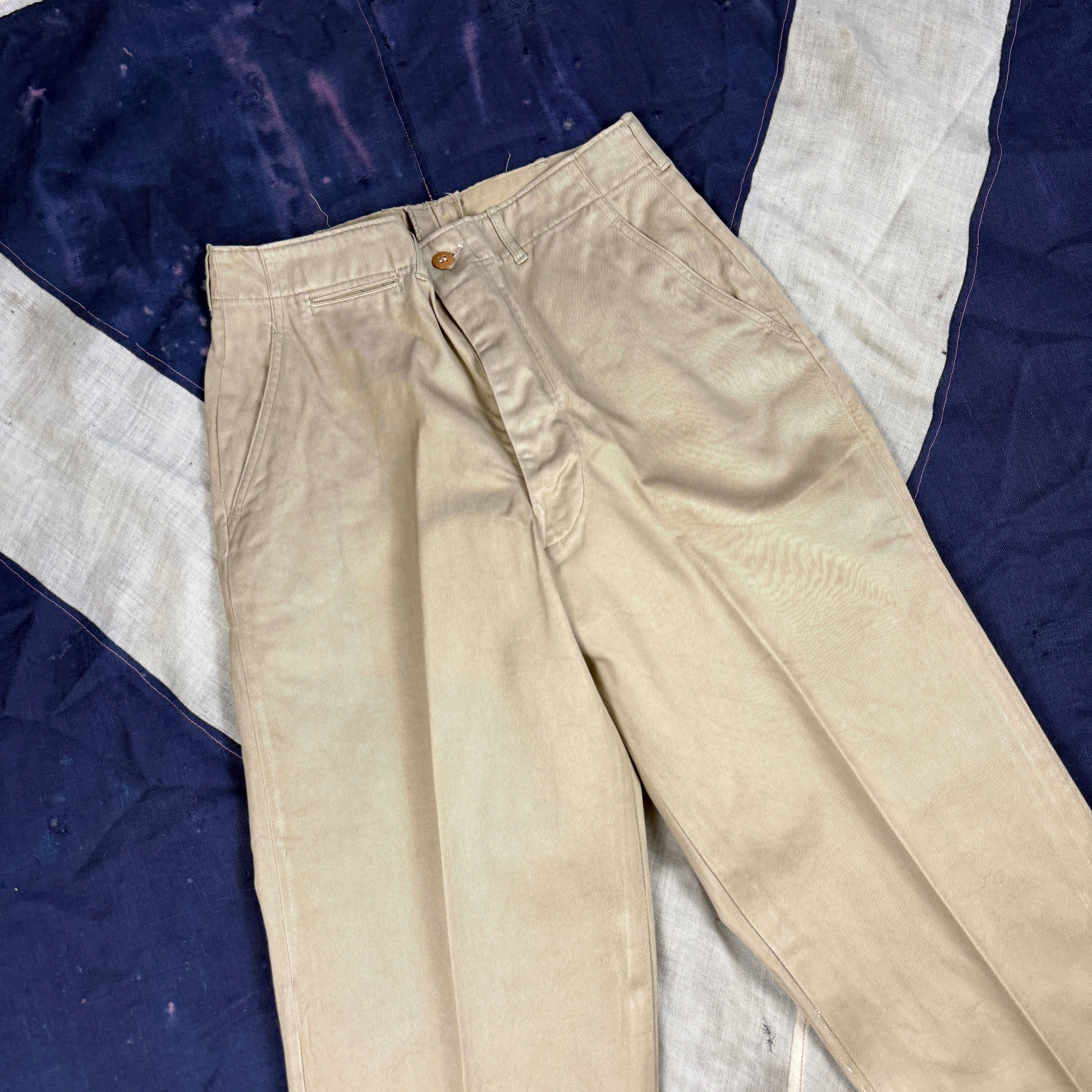 USAAF WW2 Pattern Chino Trousers - Size 31 - Mint Condition