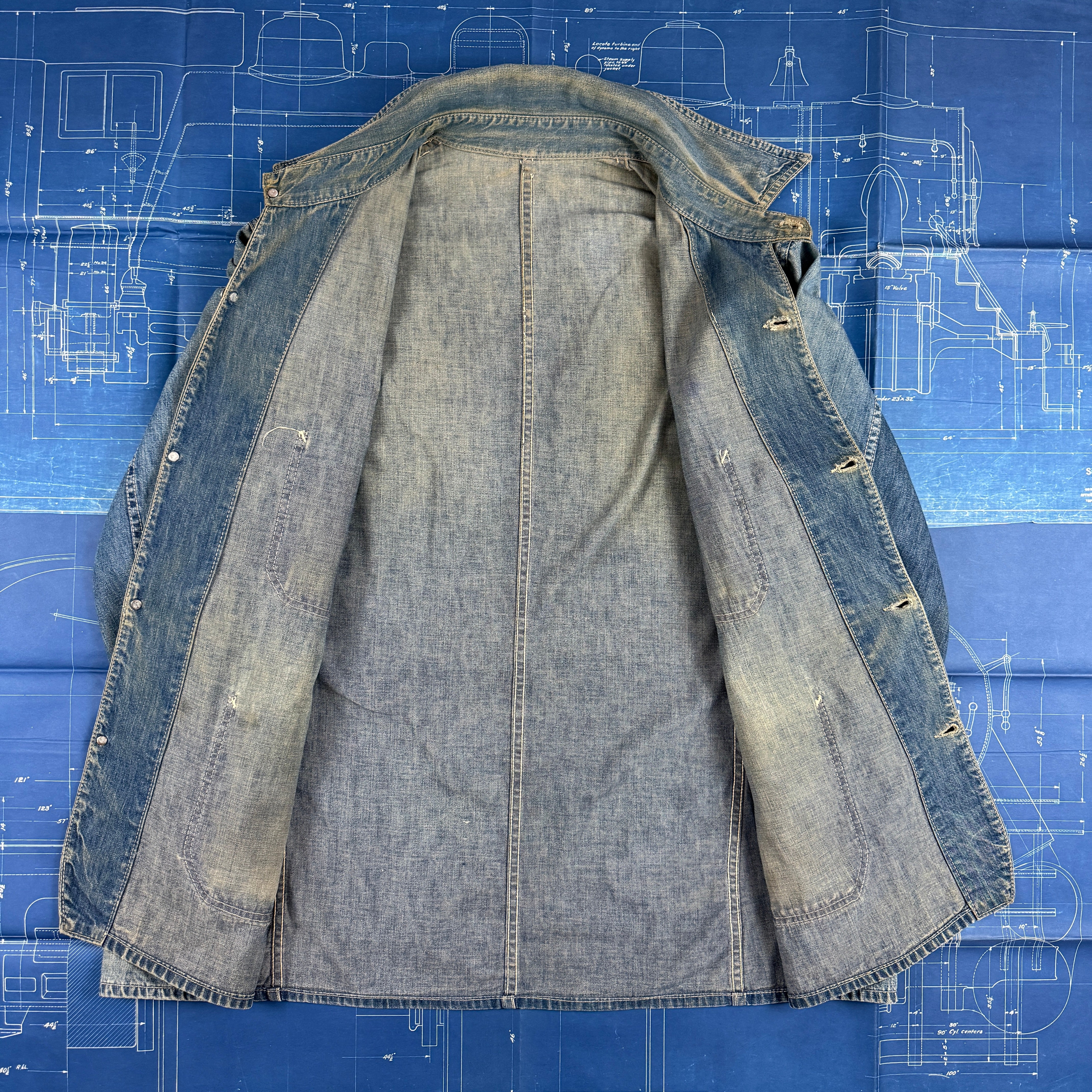 Chin Strap 1930s Chore Jacket