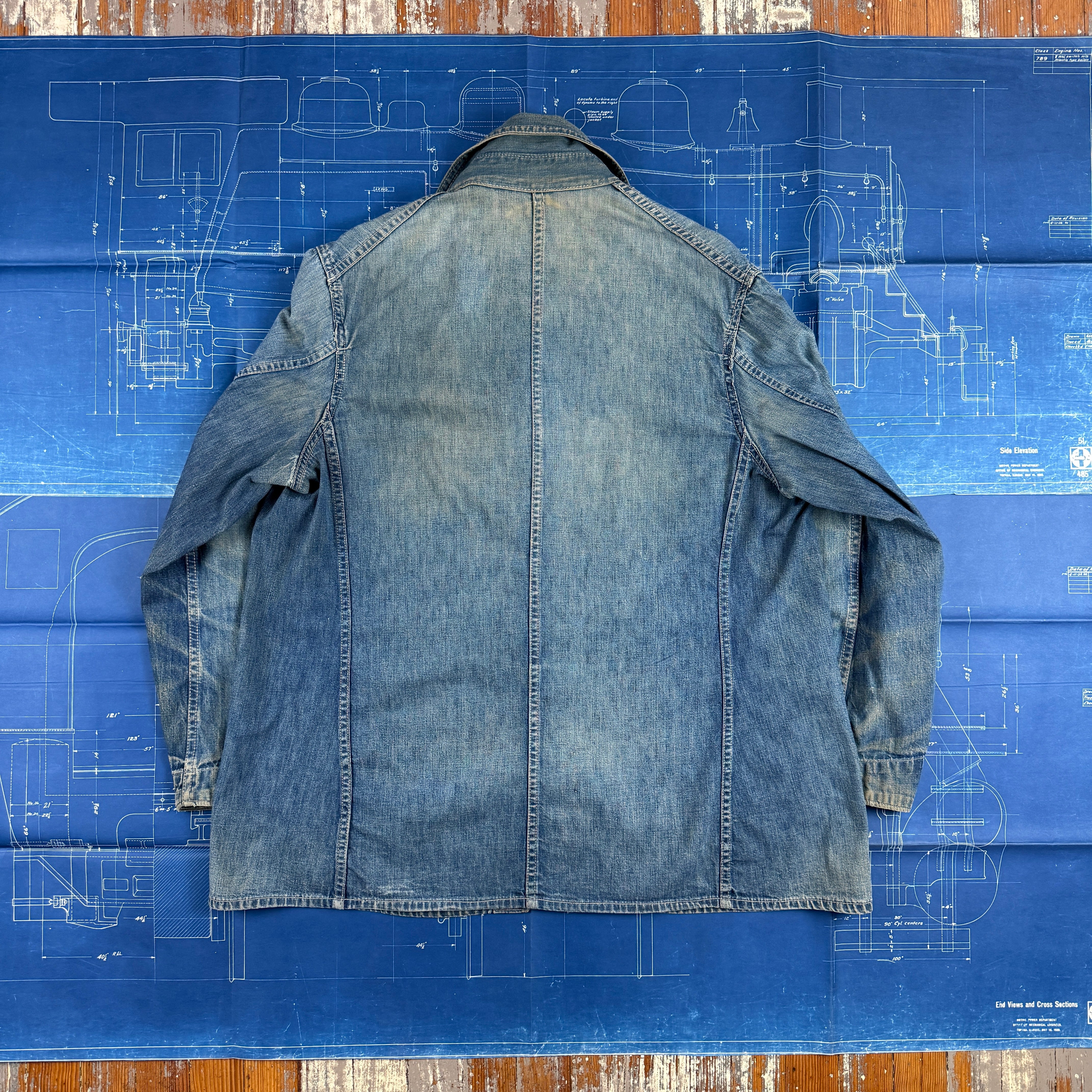 Chin Strap 1930s Chore Jacket