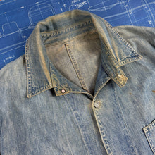 Load image into Gallery viewer, Chin Strap 1930s Chore Jacket
