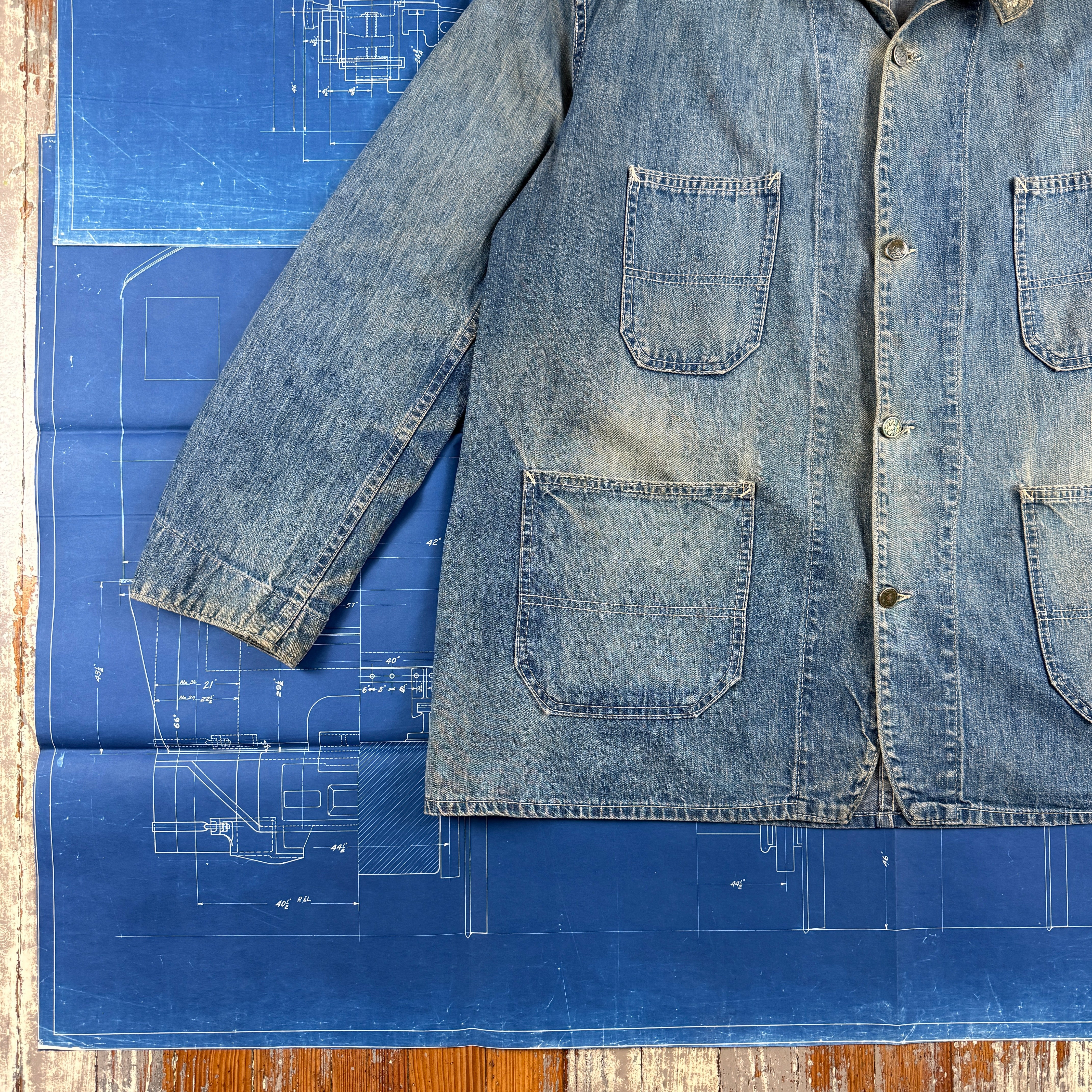 Chin Strap 1930s Chore Jacket