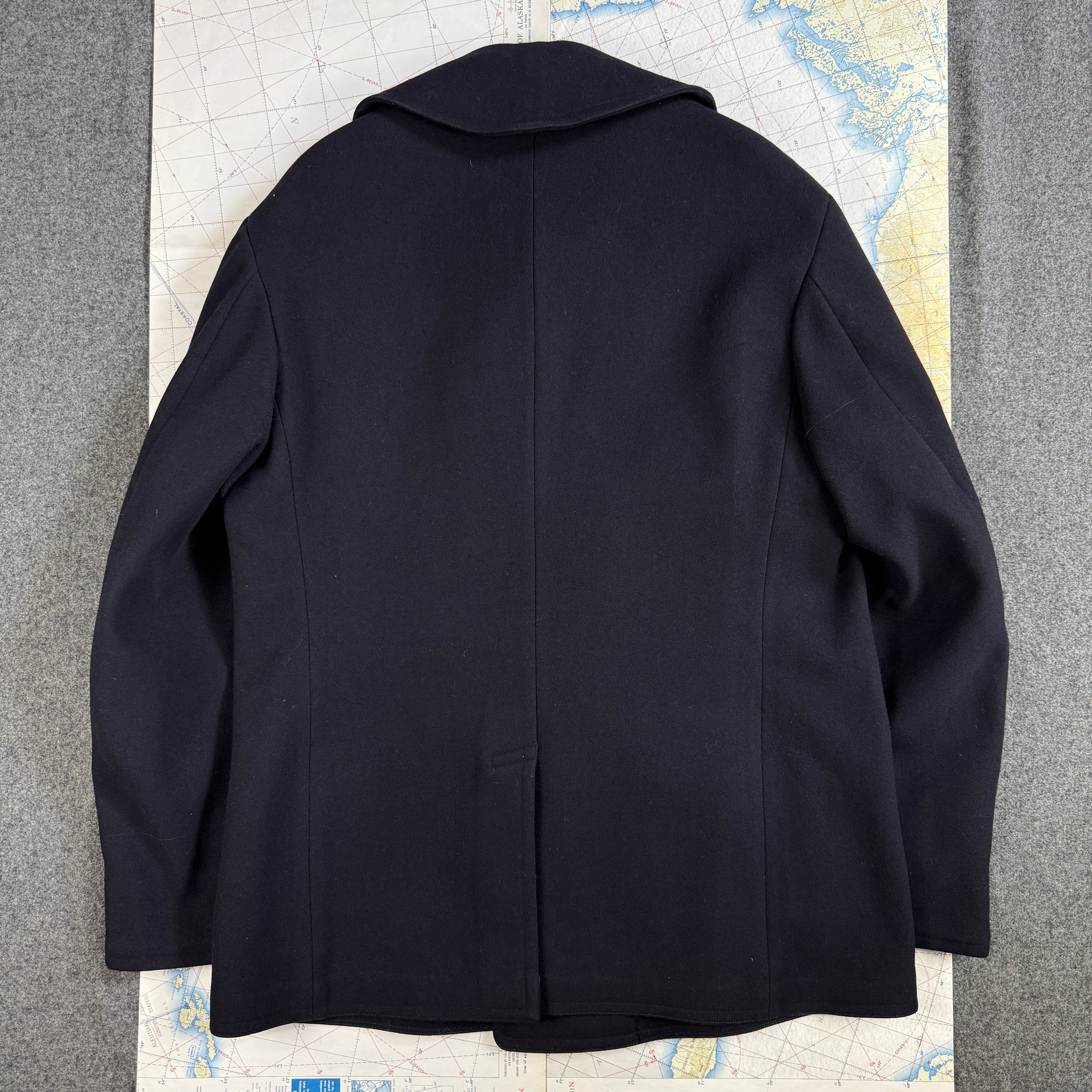 US Coast Guard WW2 Peacoat - Good Condition - Size 46