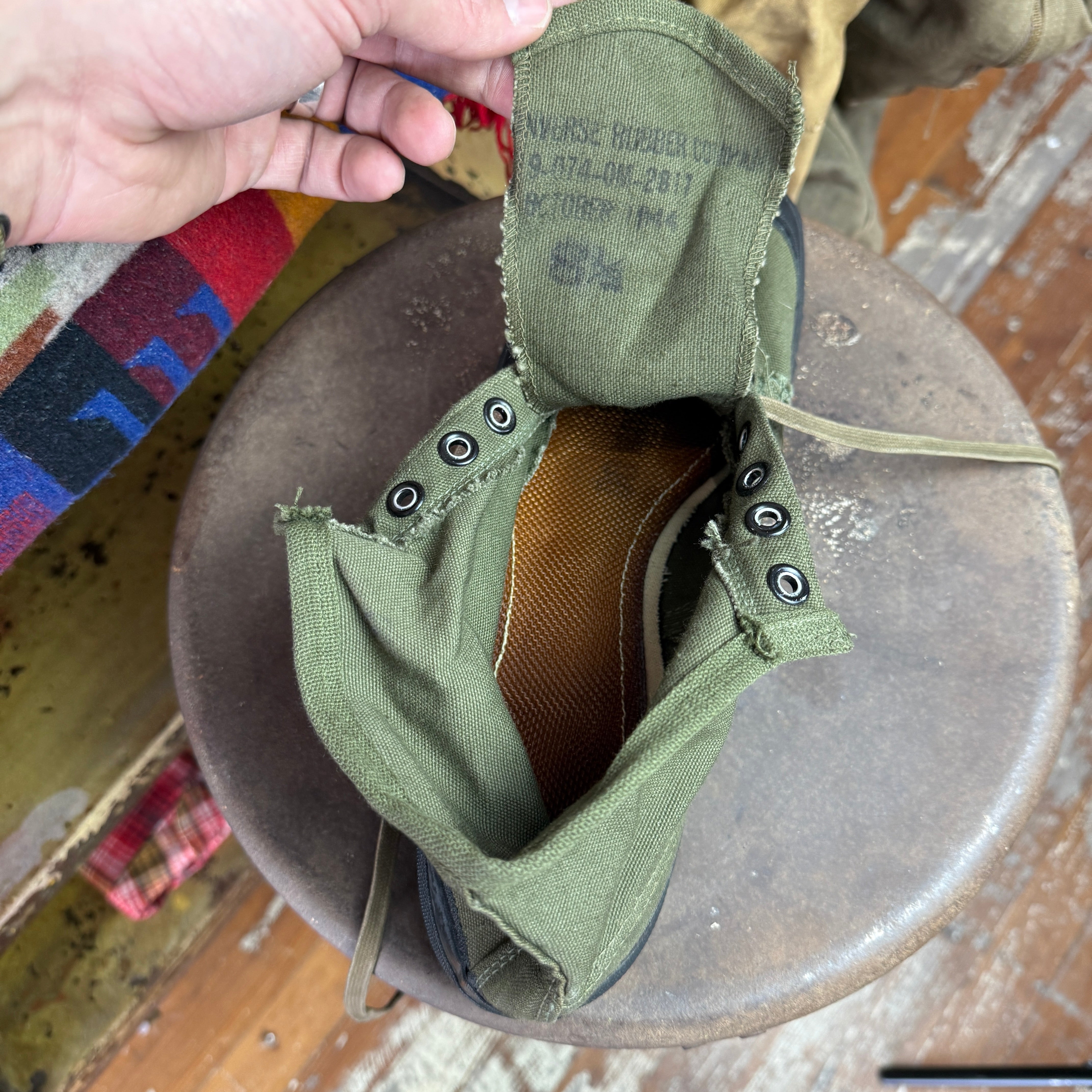 USMC 1942 Converse Jungle Boots Modified - Deadstock