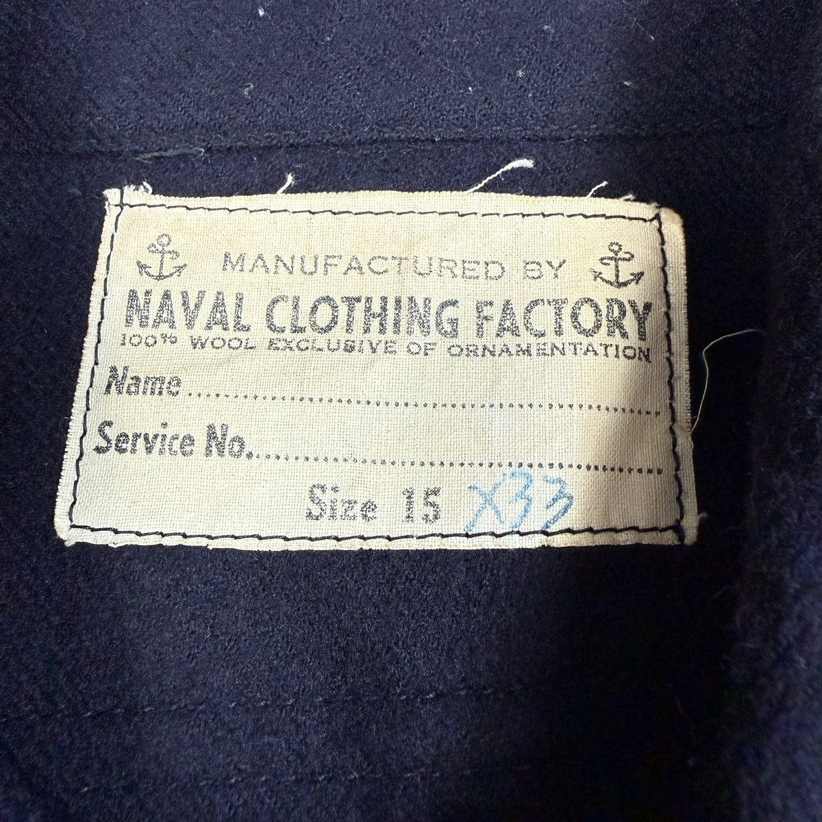 US Navy Late War CPO Shirt - Deadstock