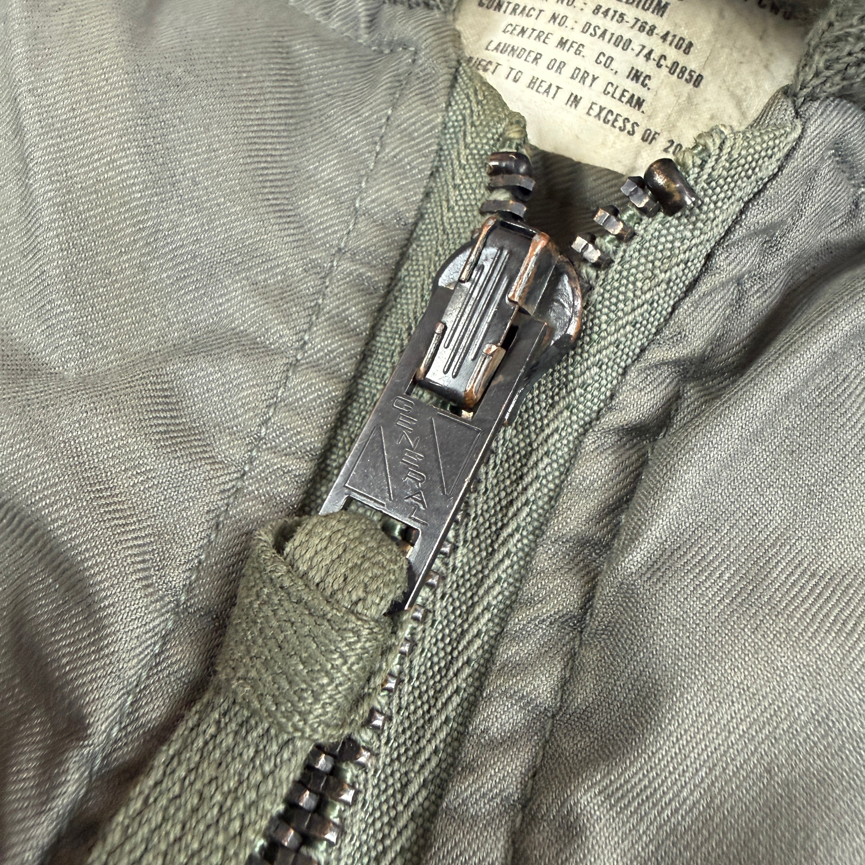 USAF CWU-7/P Mechanic Jacket Patched