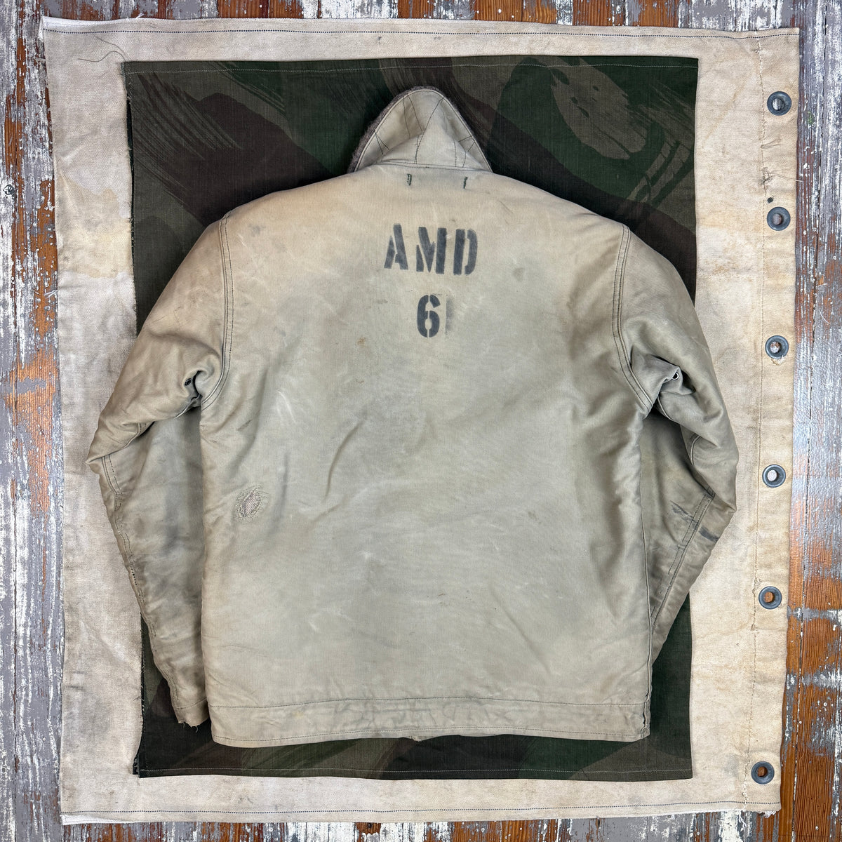US Navy N1 Deck Jacket with Artwork