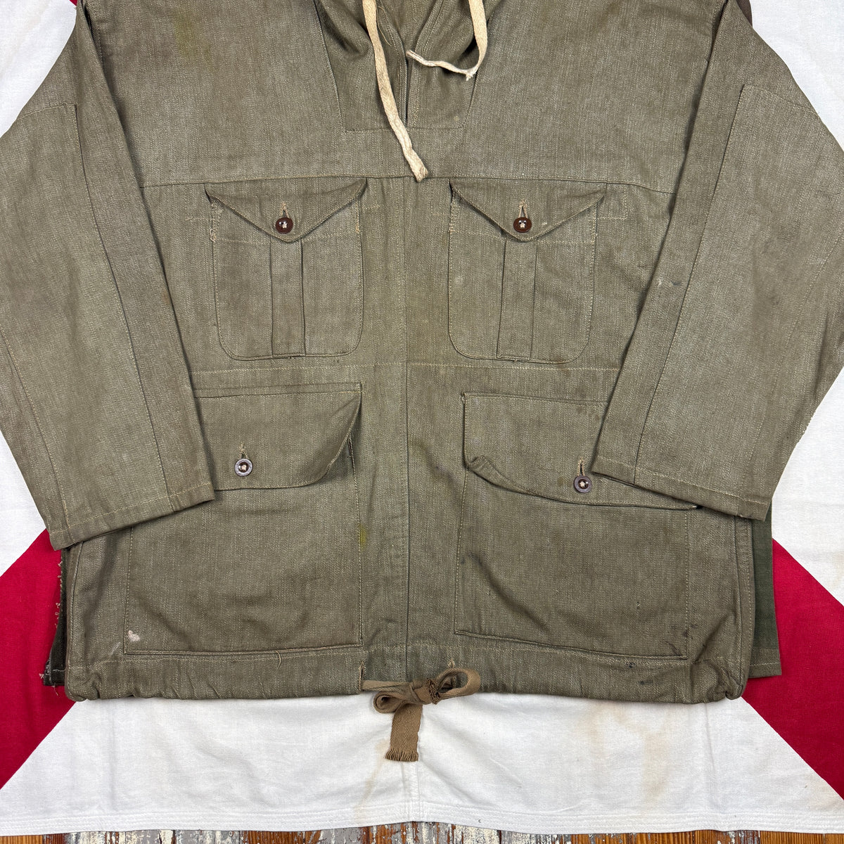 British Army Denim Windproof Smock - Excellent Condition
