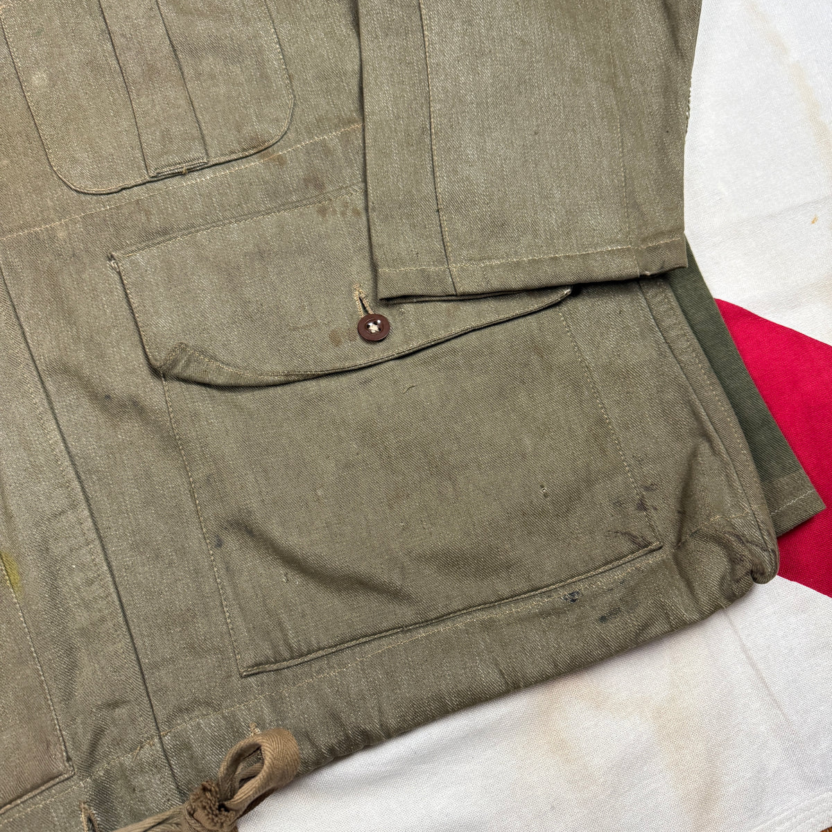 British Army Denim Windproof Smock - Excellent Condition