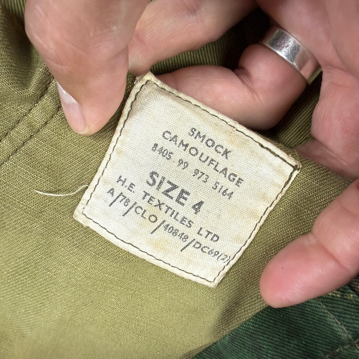 British Army 59 Pattern Denison Smock with Patches