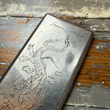 Load image into Gallery viewer, Dragon Engraved 1948 Cigarette Case