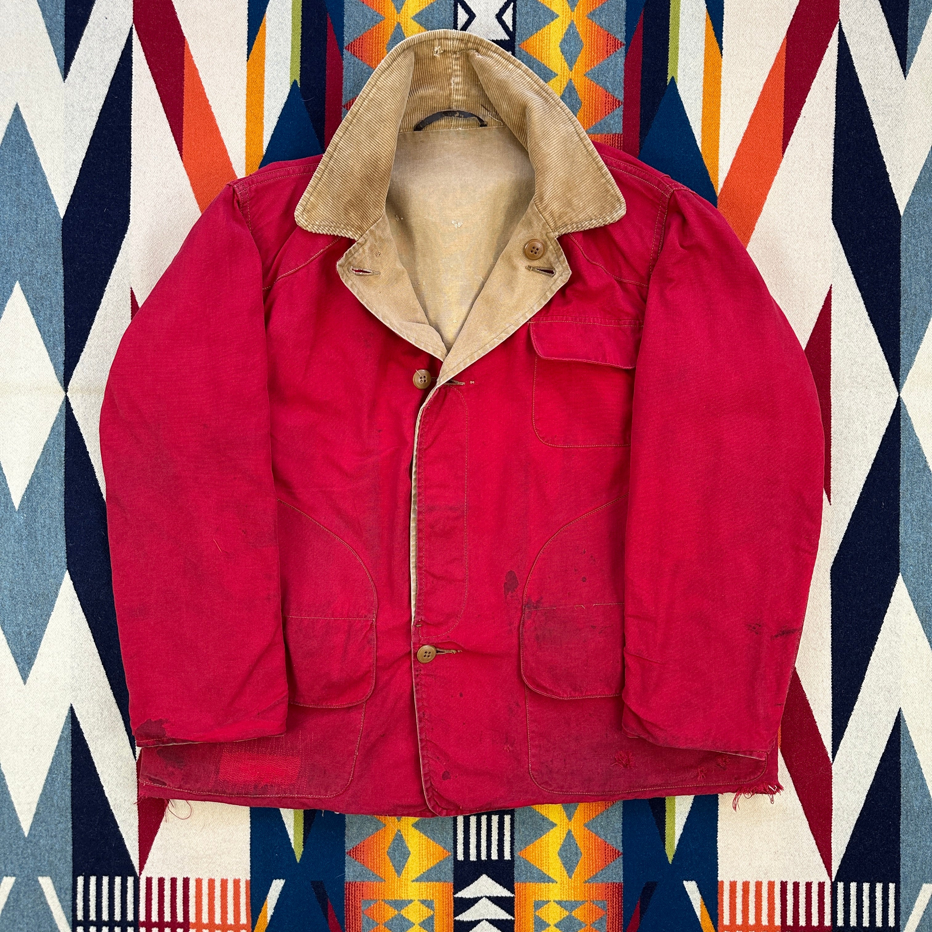 Drybak 1950s Reversible Hunting Jacket