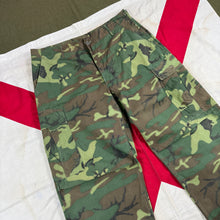 Load image into Gallery viewer, US Army 1967 ERDL "Non-Rip" Poplin Jungle Pants - Mint Condition