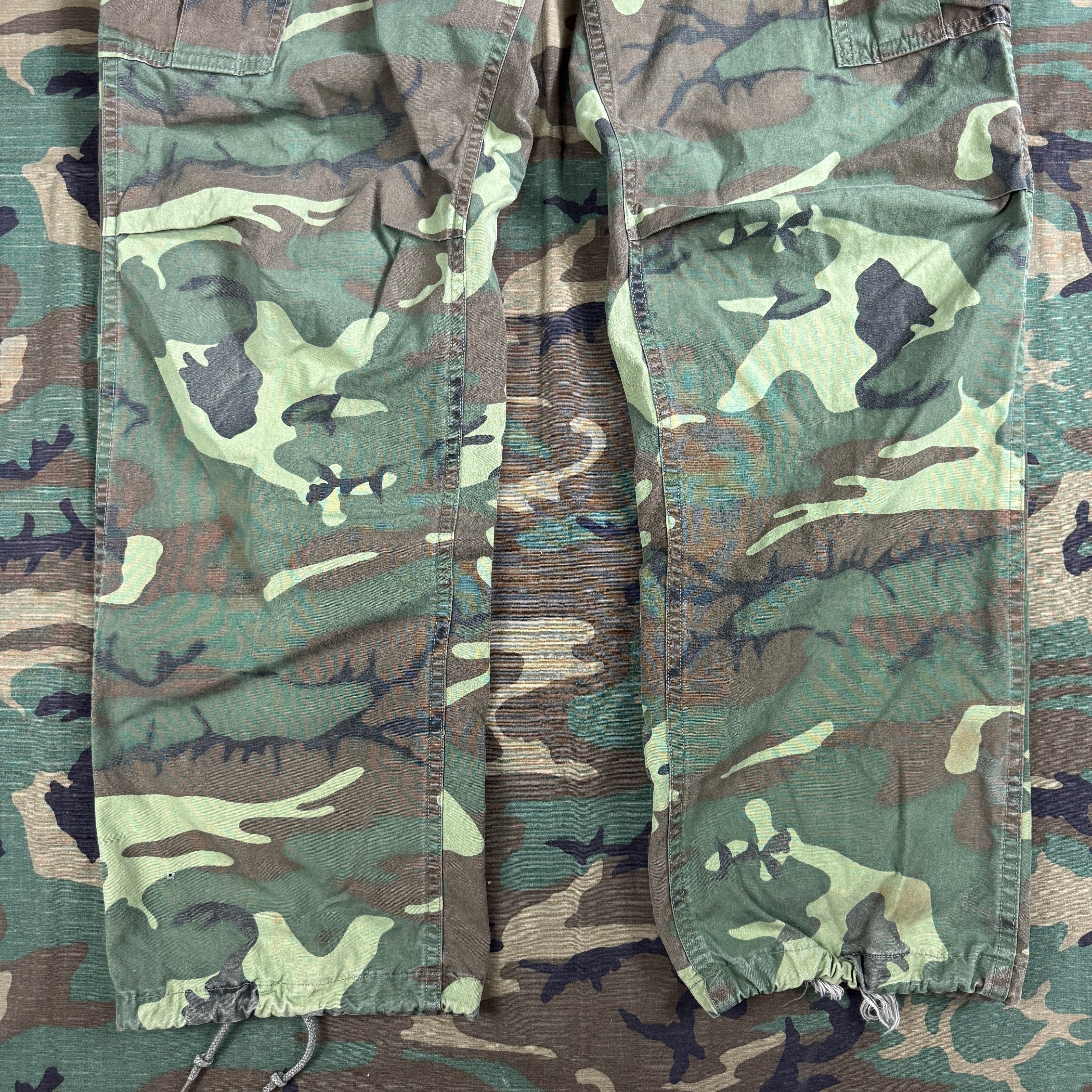 US Army 1967 ERDL "Non-Rip" Poplin Jungle Pants