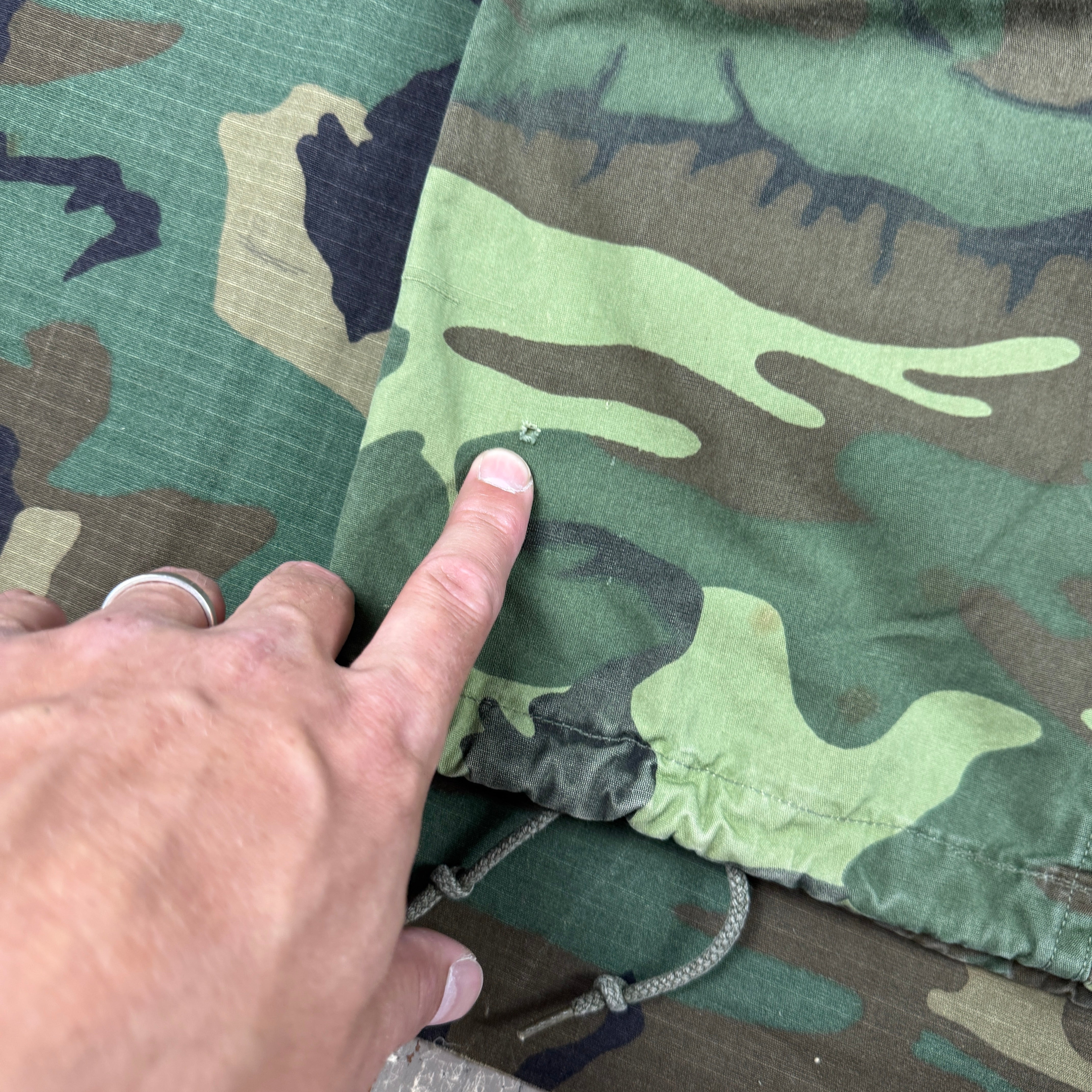 US Army 1967 ERDL "Non-Rip" Poplin Jungle Pants