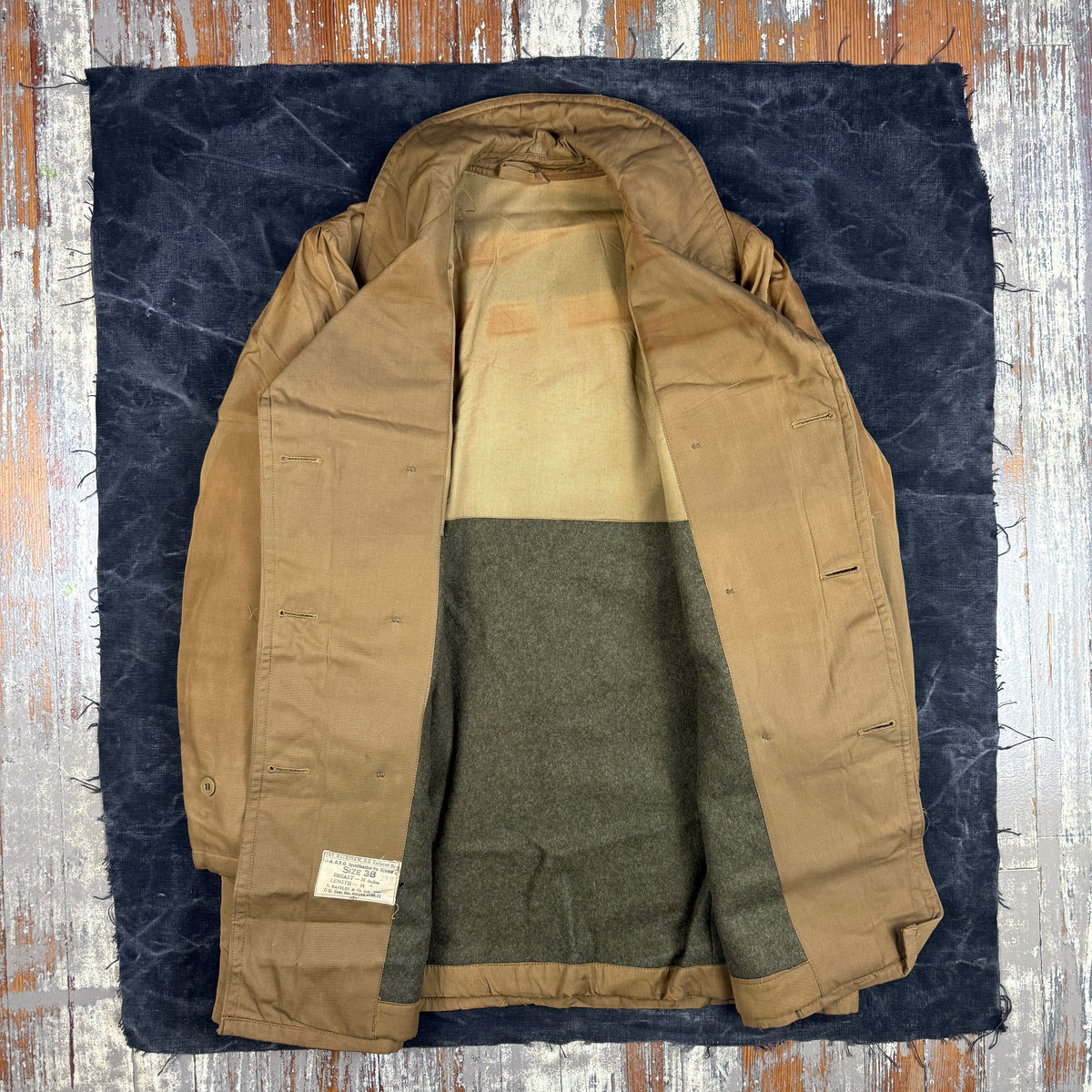 US Army ETO Mackinaw "Jeep Coat" - Deadstock
