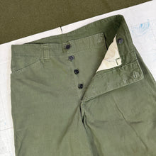 Load image into Gallery viewer, US Army 1944 Experimental Poplin Tropical Trousers