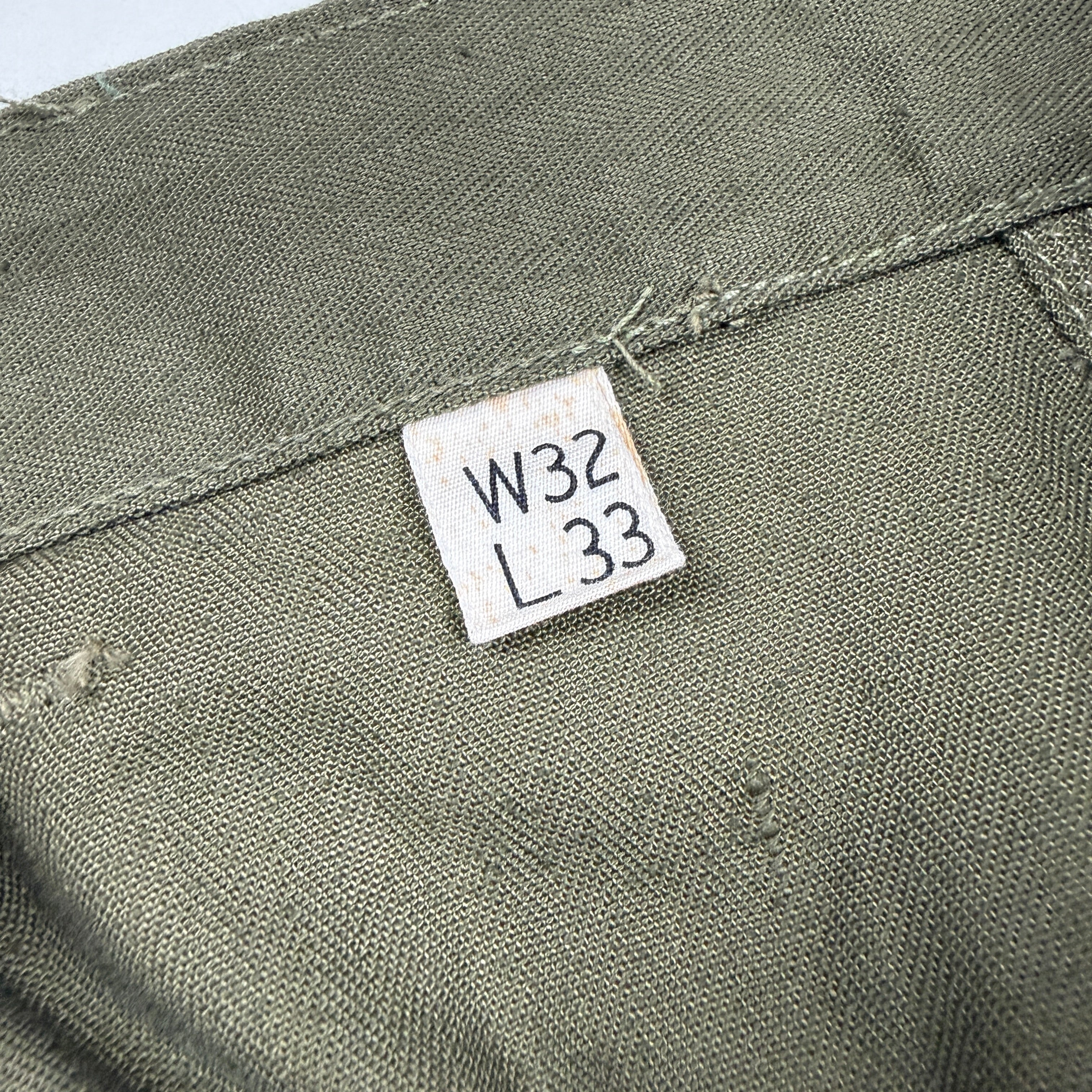 US Army WW2 P43 HBT Fatigue Pants - Deadstock