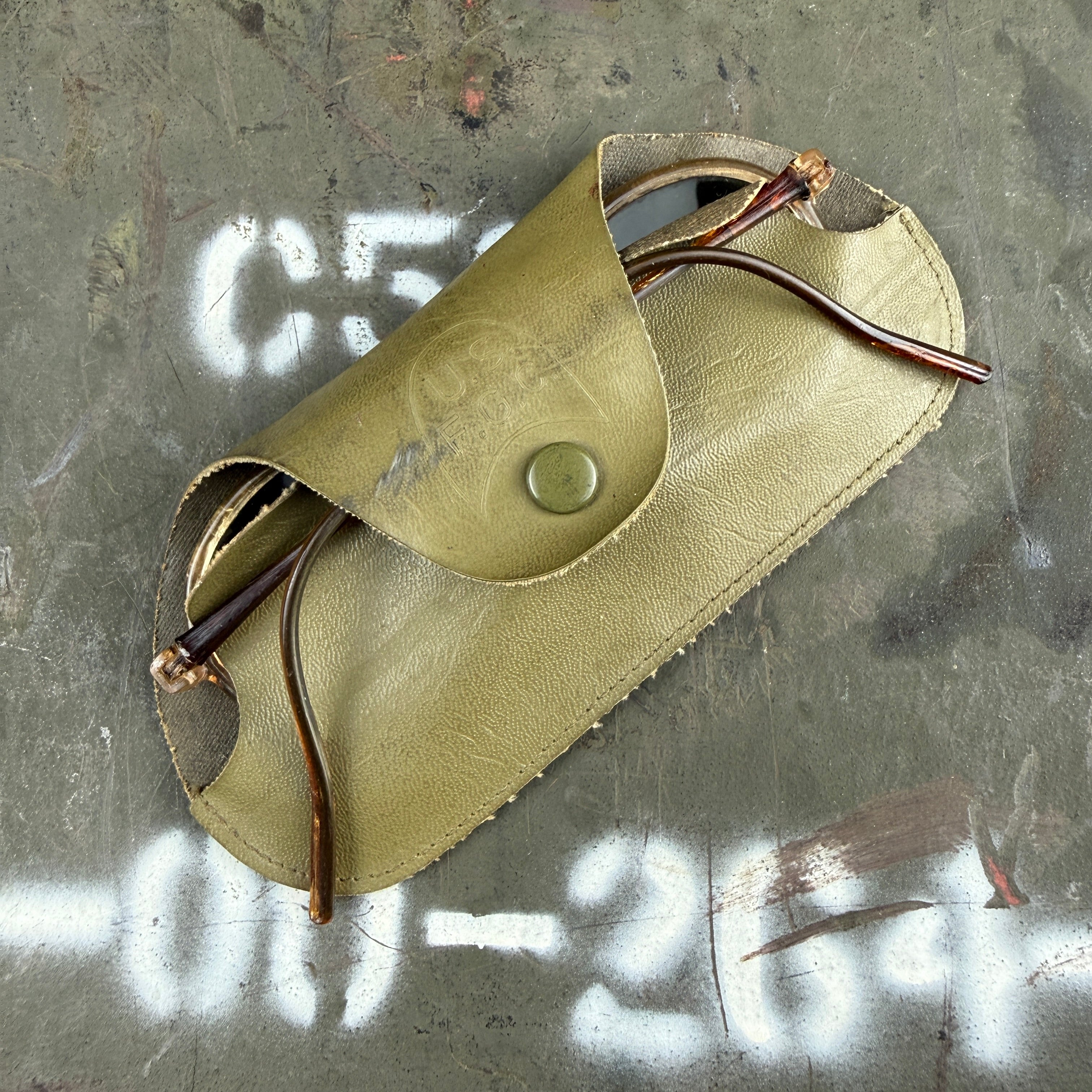 US Army 1944/45 FGC Optical Bakelite Sunglasses