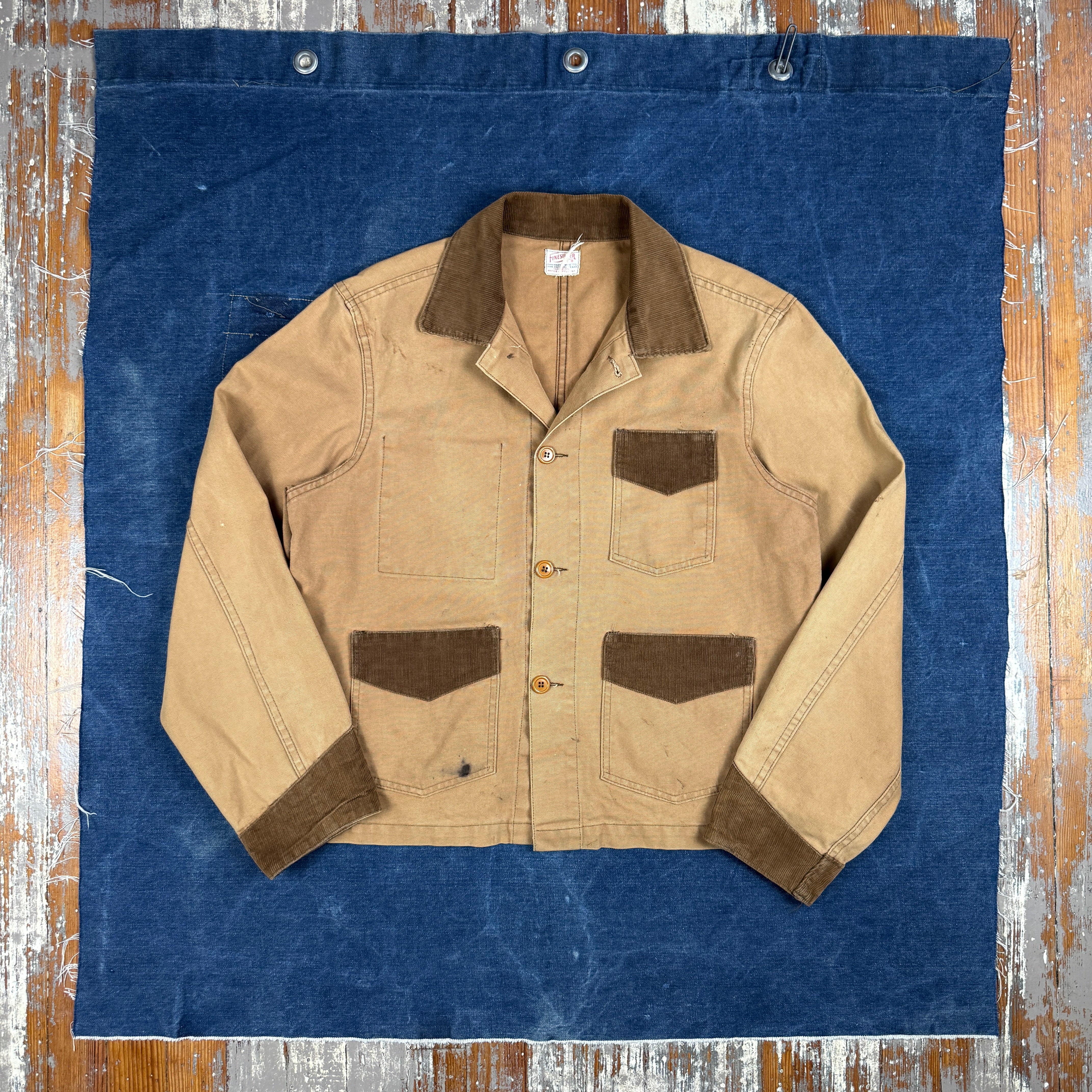 Finesilver 1950s Brush Jacket