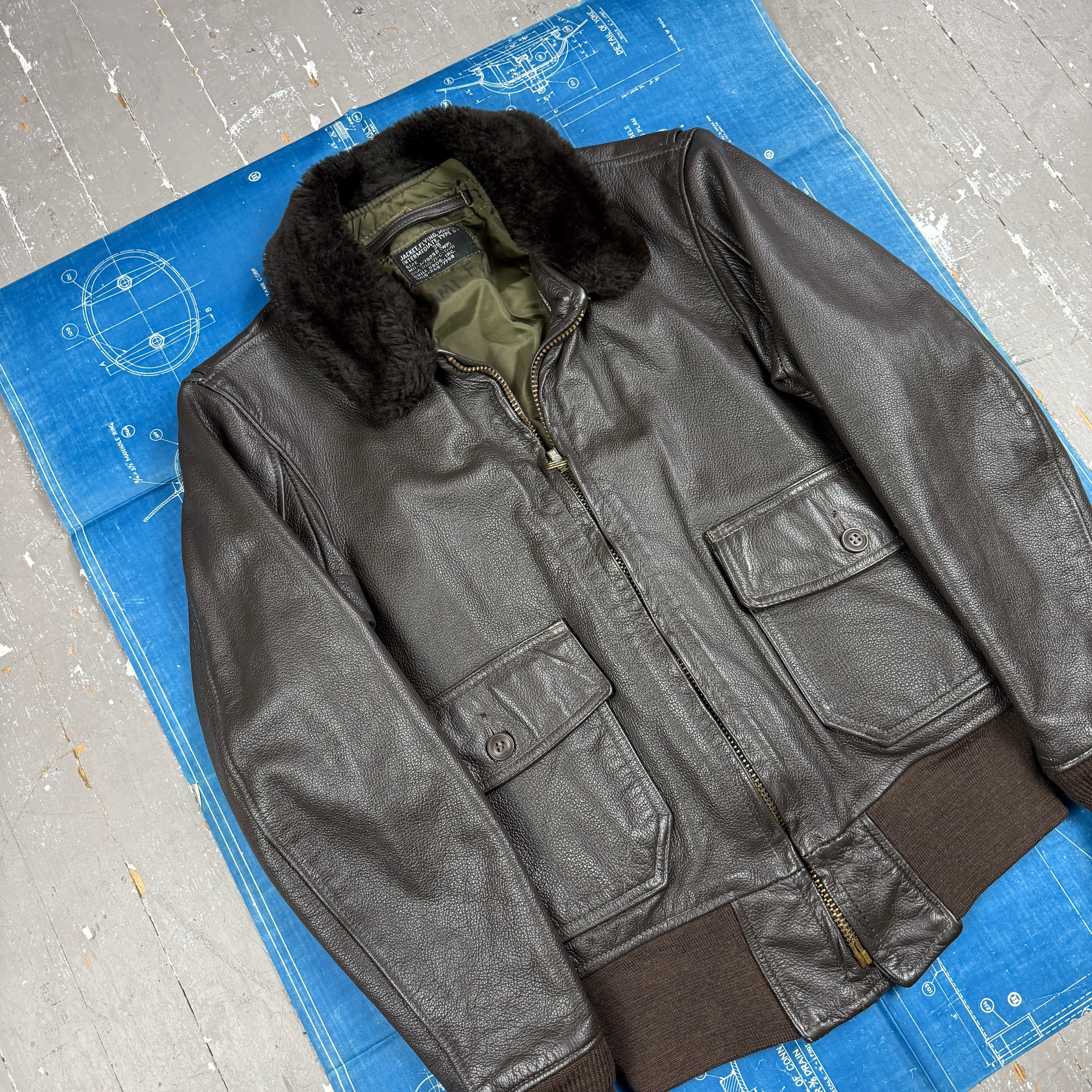 US Navy 1971 Brill Bros G1 Flight Jacket - Mint Condiiton/Deadstock