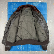 Load image into Gallery viewer, US Navy 1964 Patched G1 Flight Jacket - Mint Condition