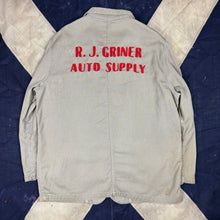 Load image into Gallery viewer, R.J Griner Auto Supply 50s Work Coat