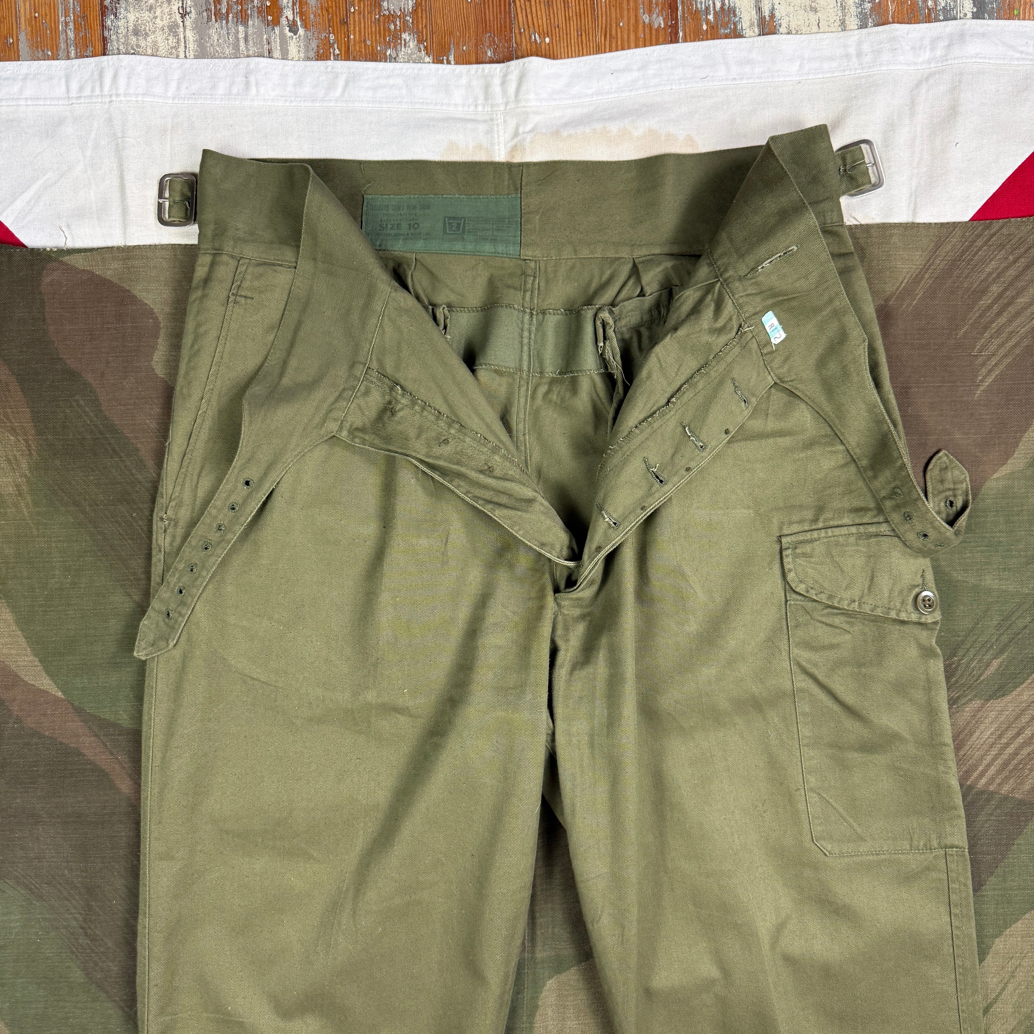 British Army 1960s Jungle 'Gurkha' Trousers - size 36
