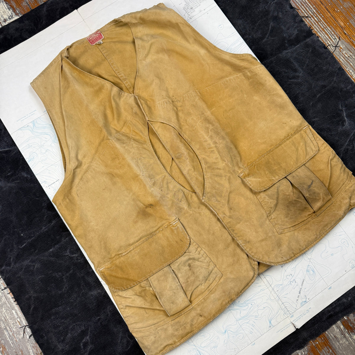 Hinson 1930s Half Moon Hunting Vest