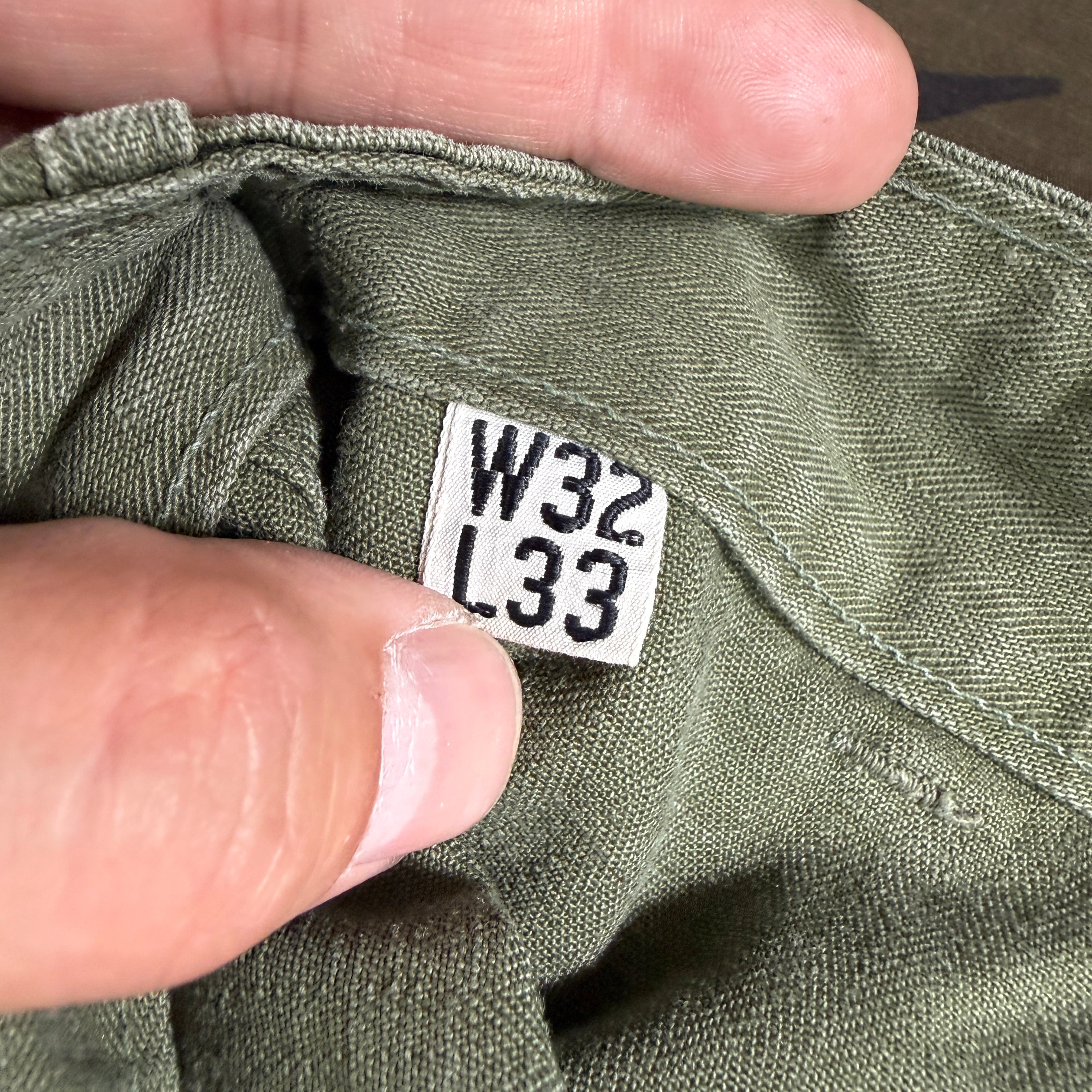 US Army WW2 P43 HBT Fatigue Pants