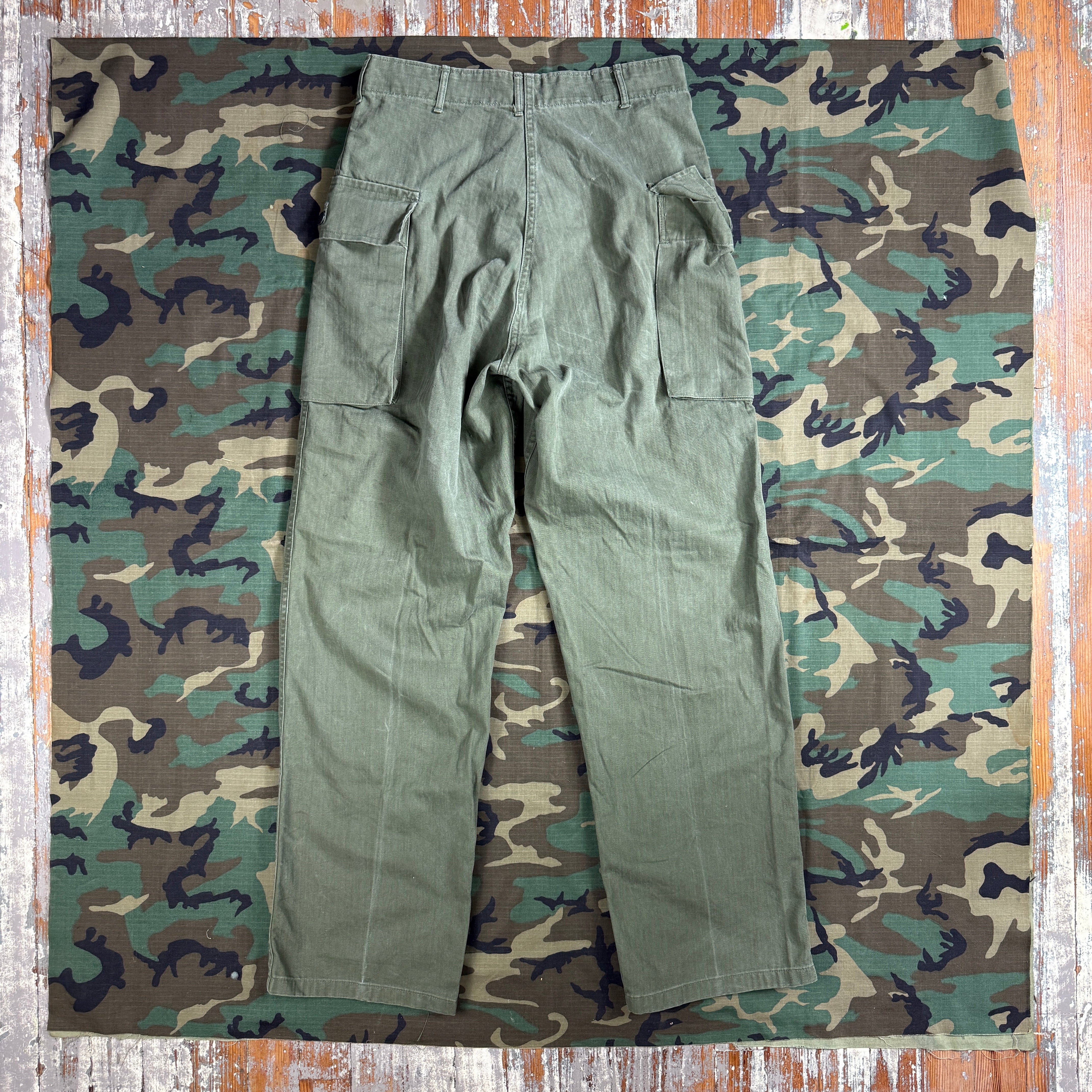 US Army WW2 P43 HBT Fatigue Pants