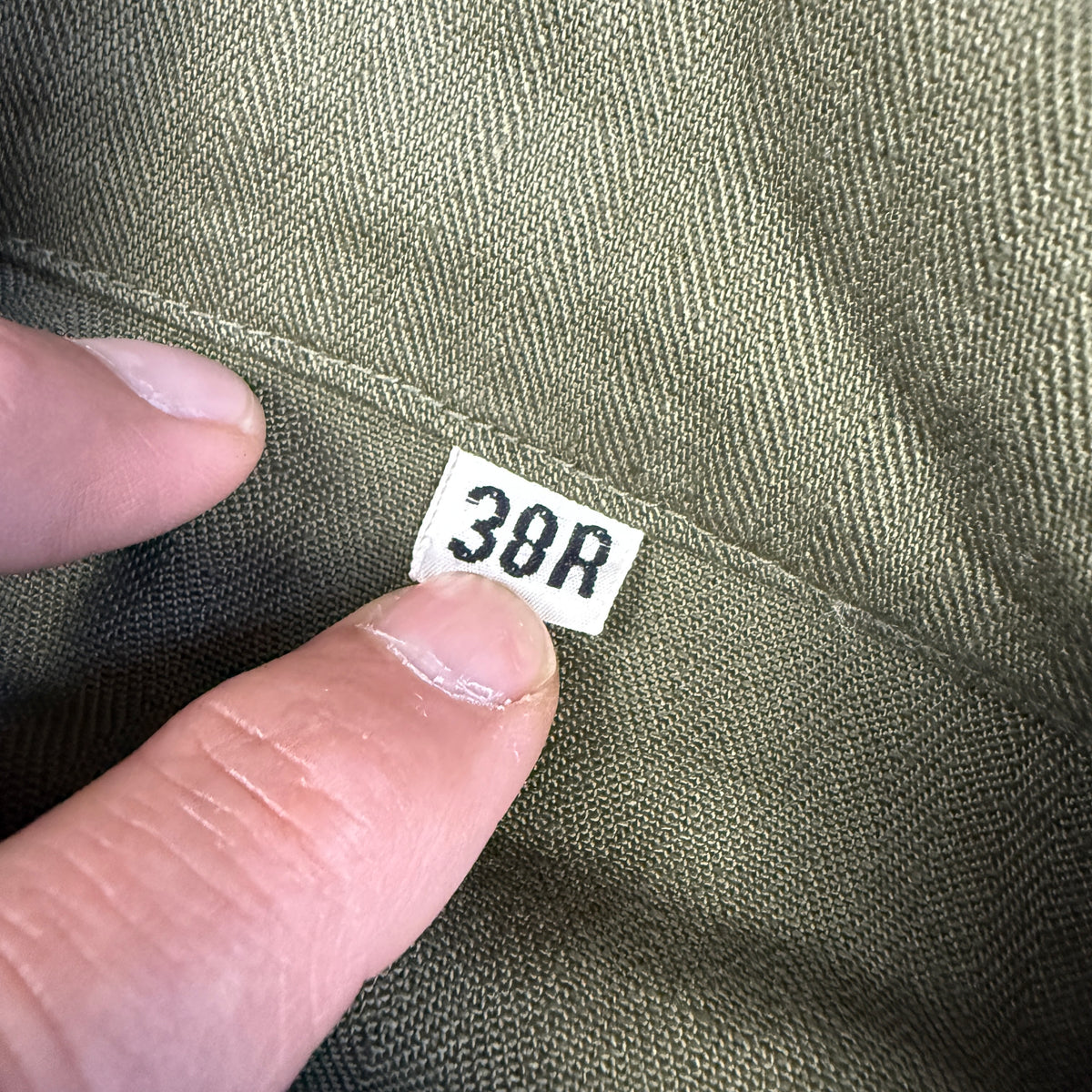 US Army WW2 HBT Fatigue Shirt - Mint Condition