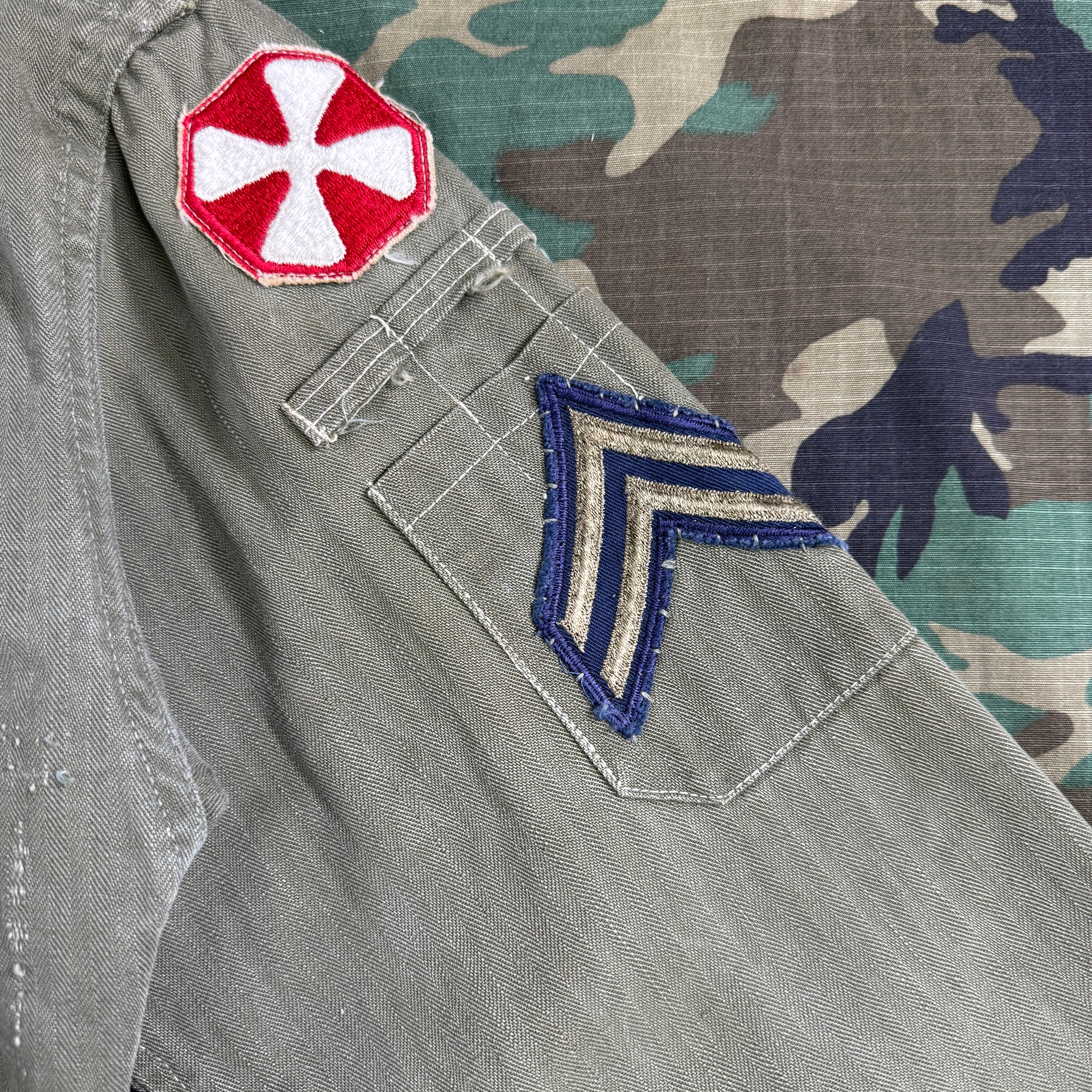 US Army Korean War HBT Shirt
