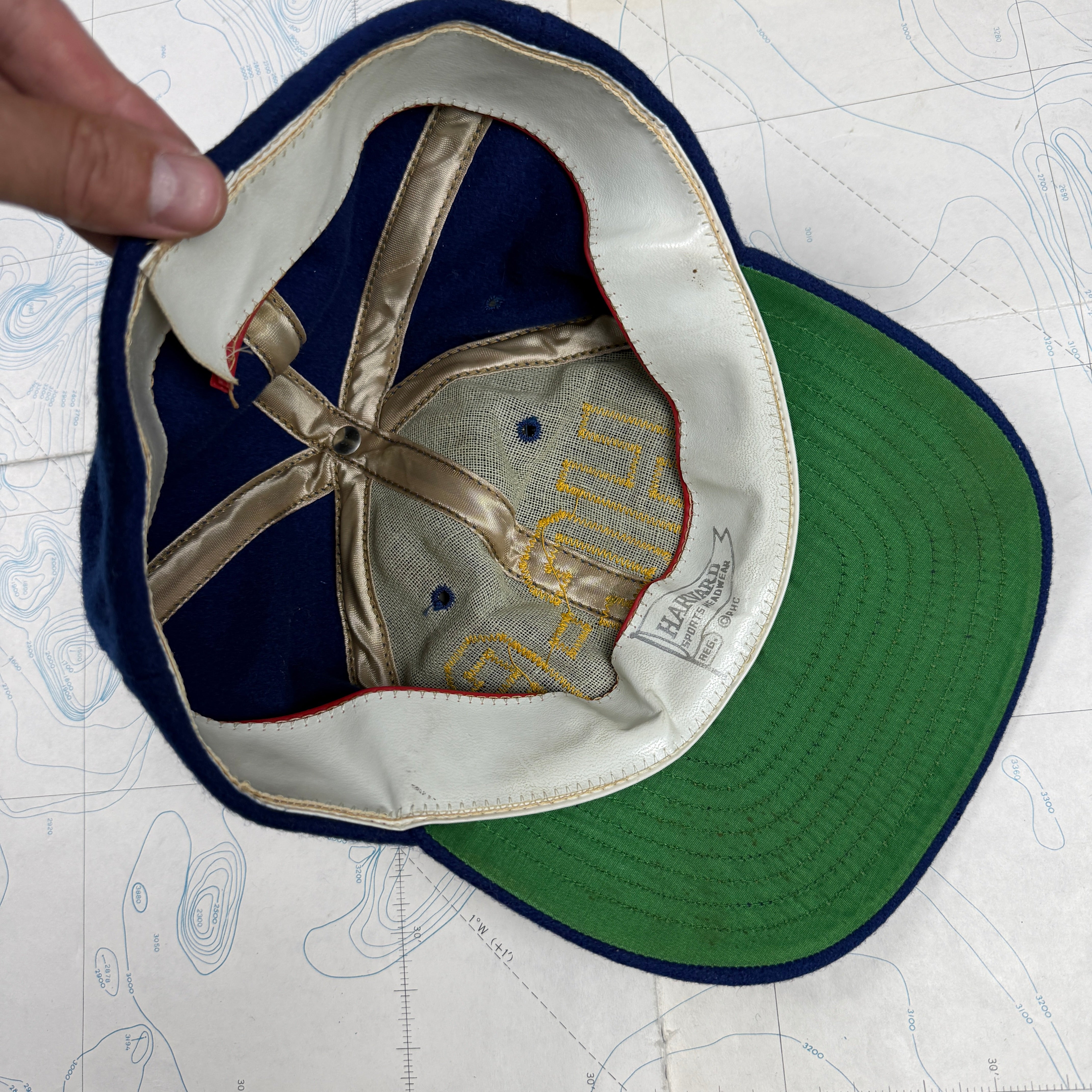 US Navy 1960s HC-6 Squadron Cap - Mint condition
