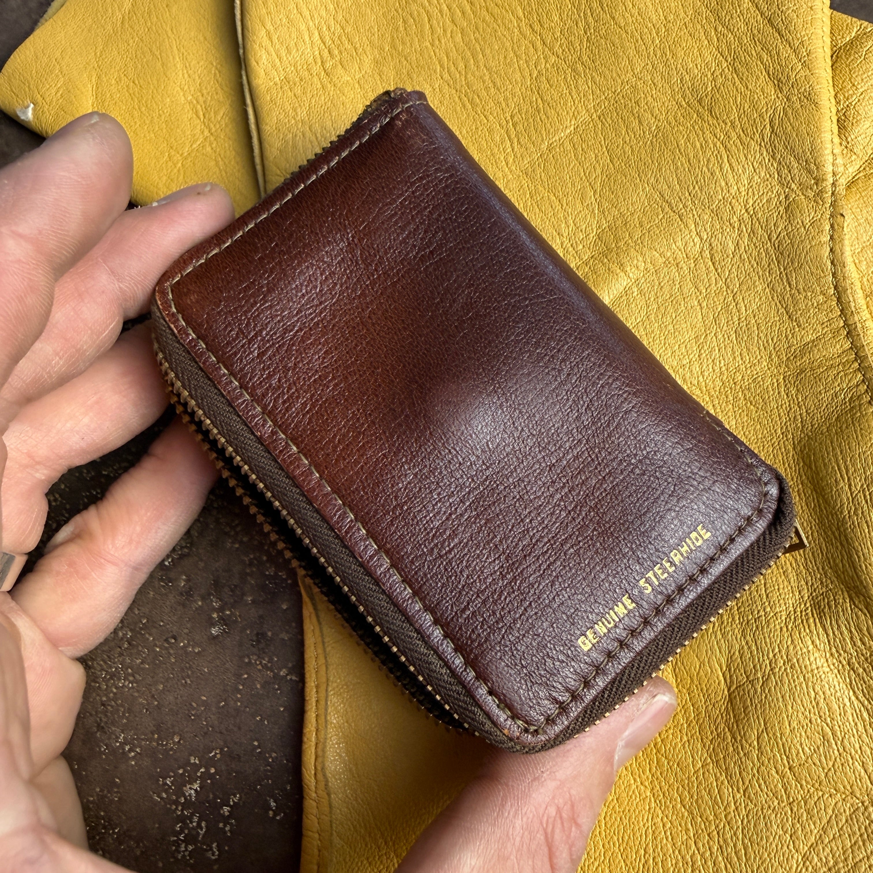 1930s/40s Heraldic Leather Wallet