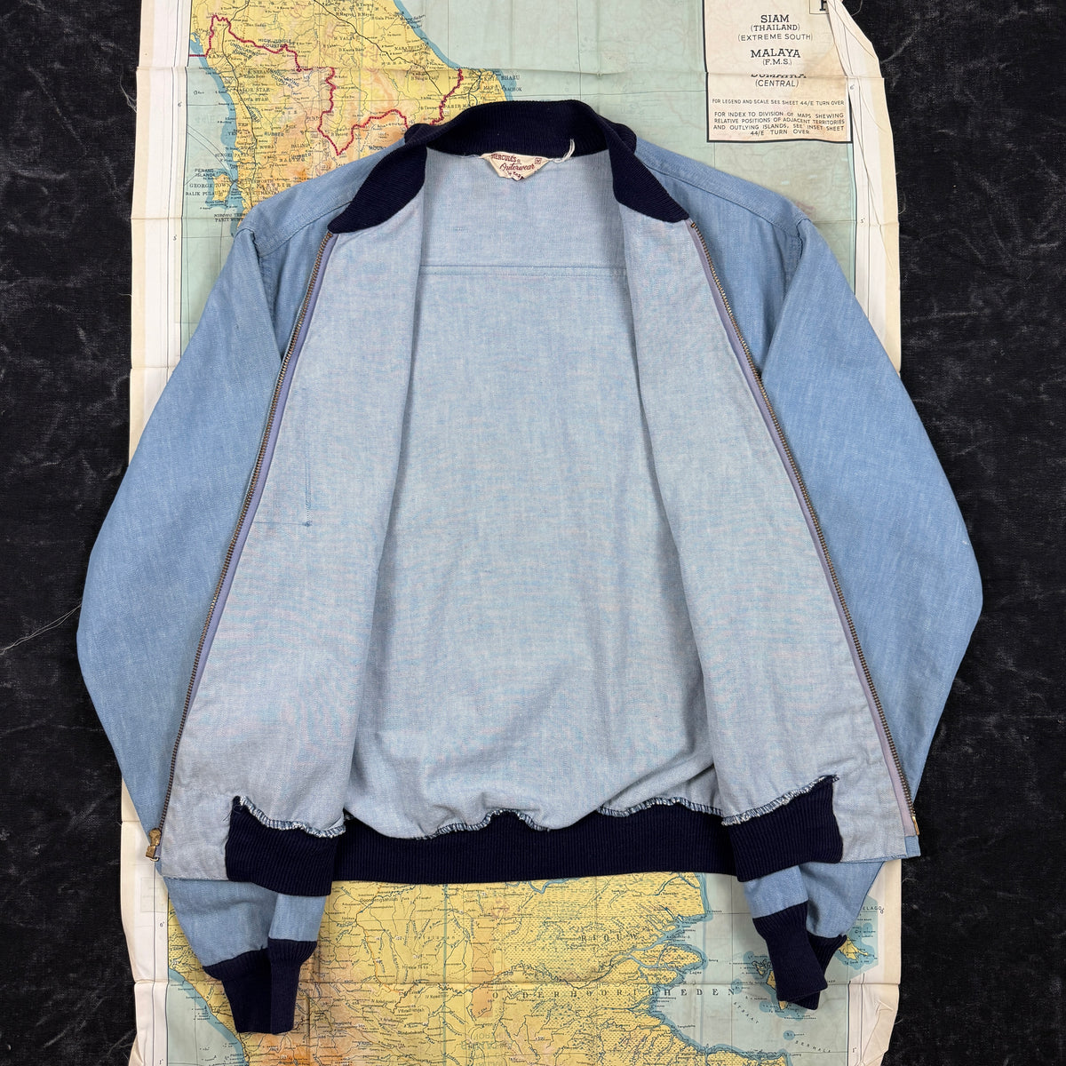 Hercules 1950s Chambray Jacket