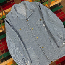 Load image into Gallery viewer, Hercules 1950s Hickory Denim Chore Jacket