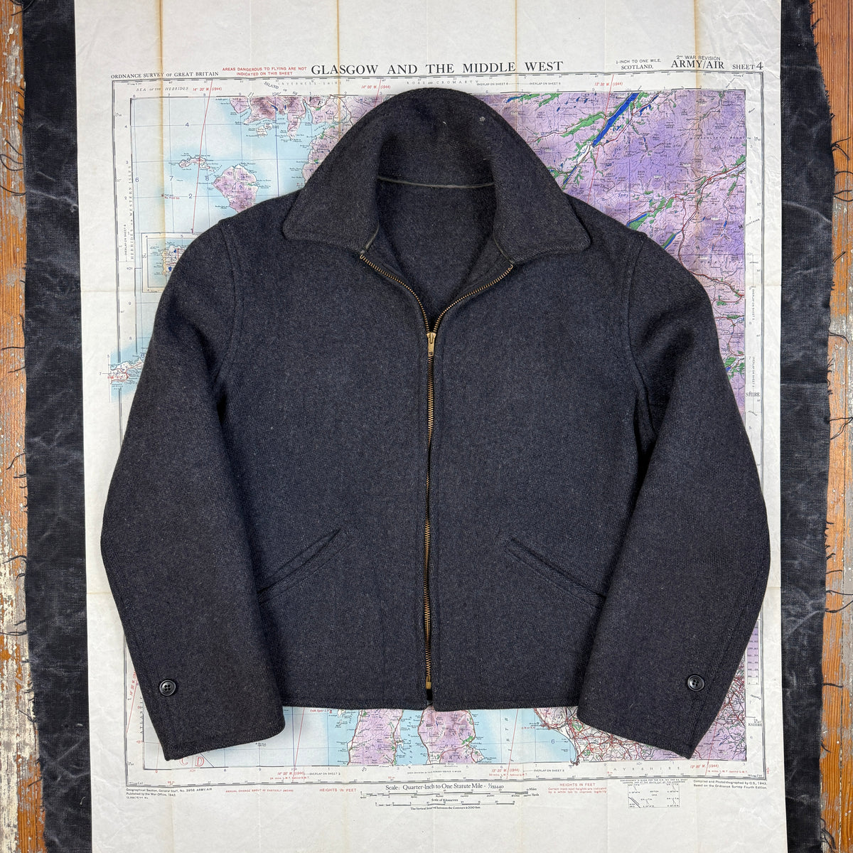 Hercules 1940s Cossack Wool Jacket