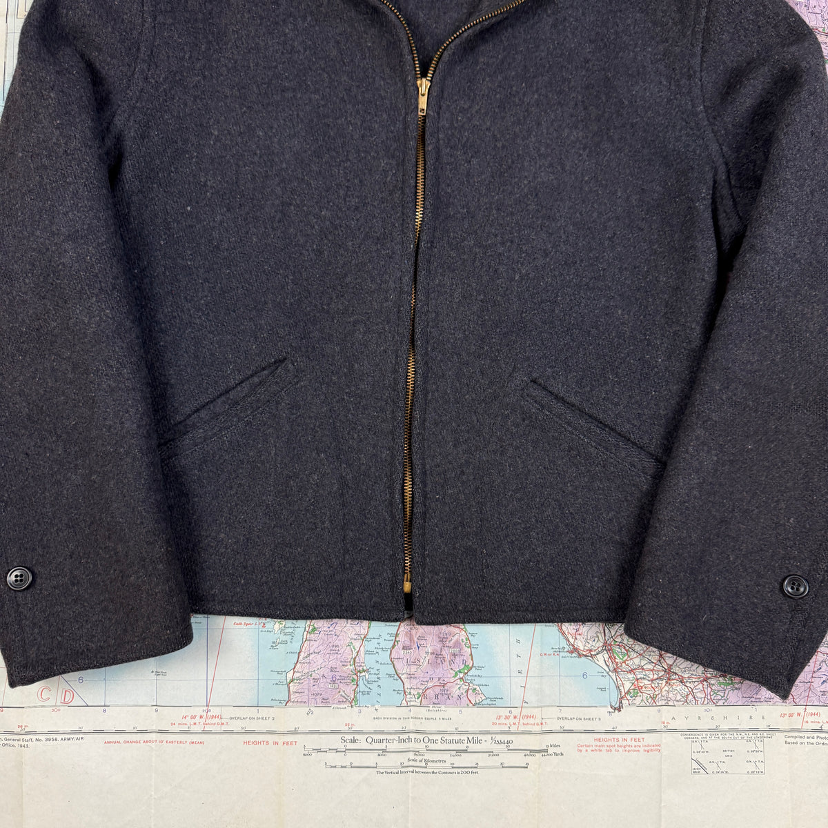 Hercules 1940s Cossack Wool Jacket