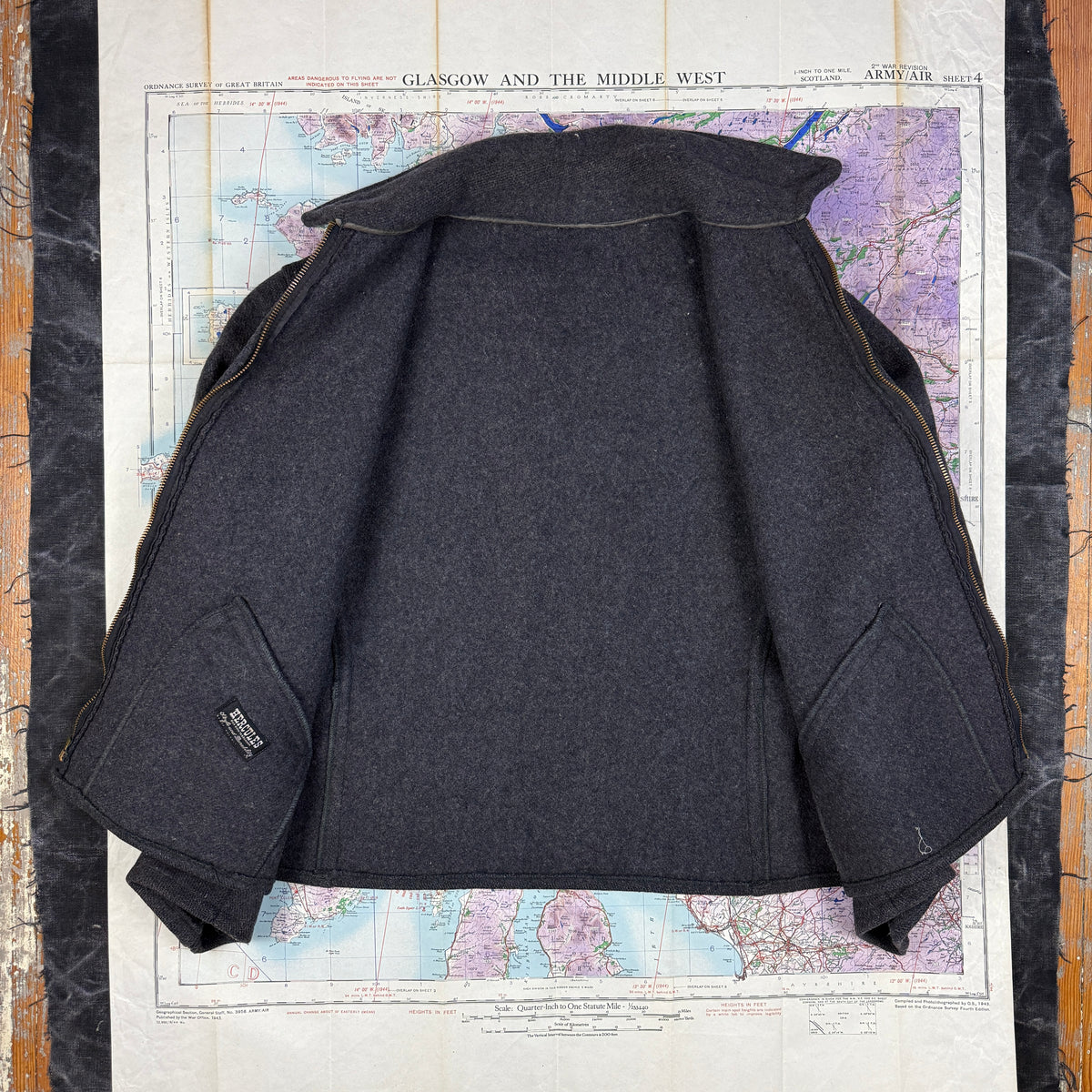 Hercules 1940s Cossack Wool Jacket