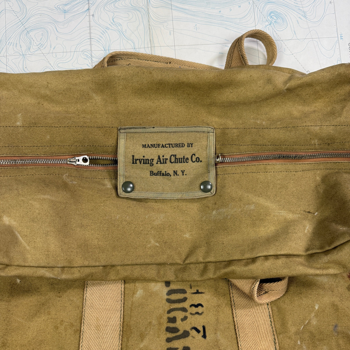 Irving Air Chute 1930s Parachute Bag