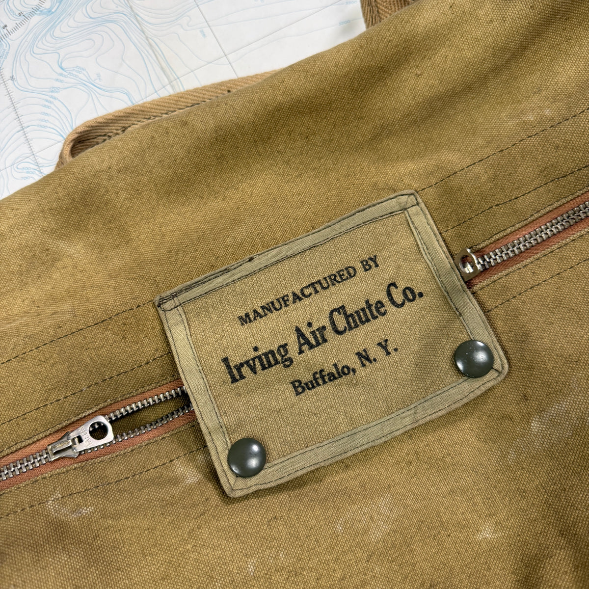 Irving Air Chute 1930s Parachute Bag