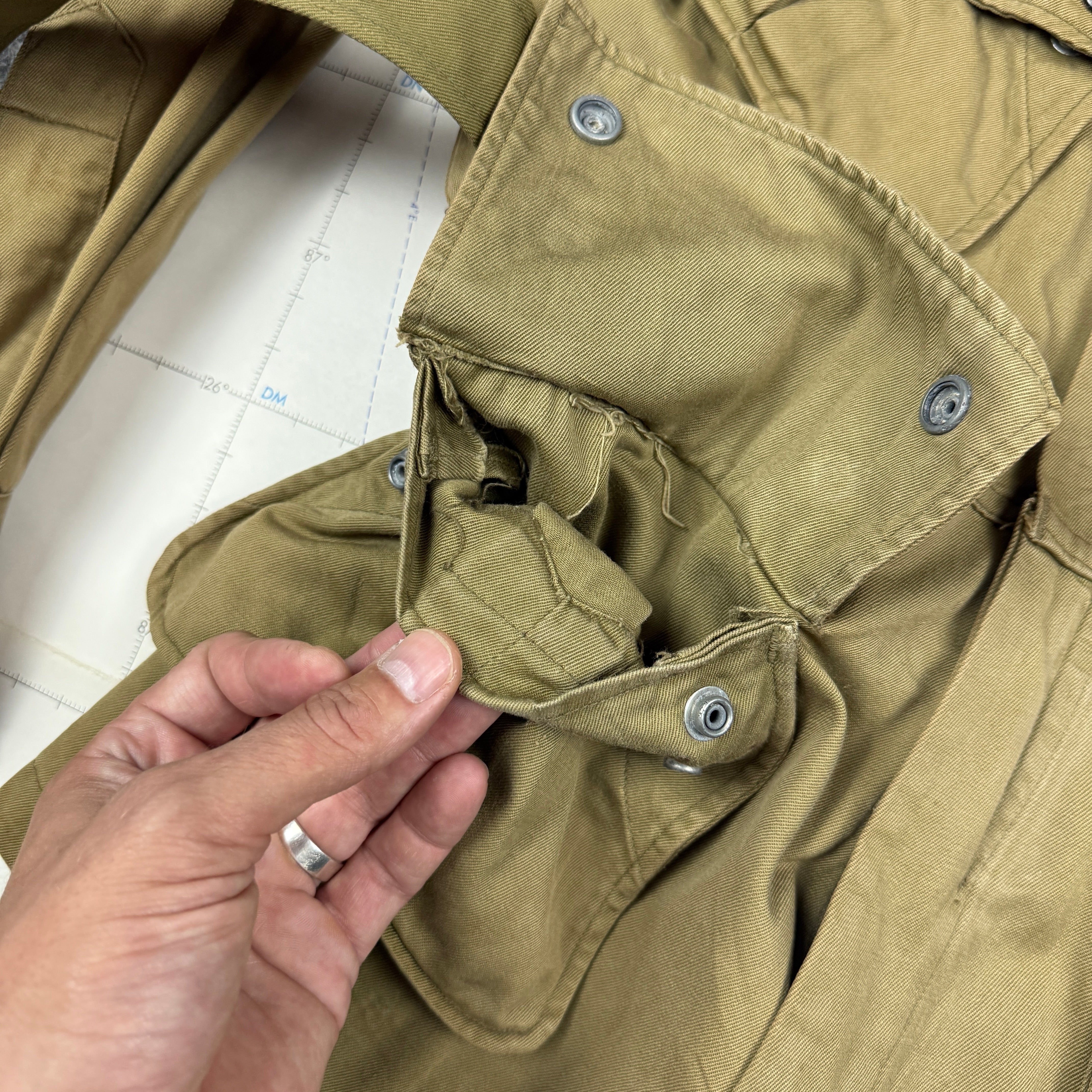 US Army M42 Paratrooper Jump Jacket