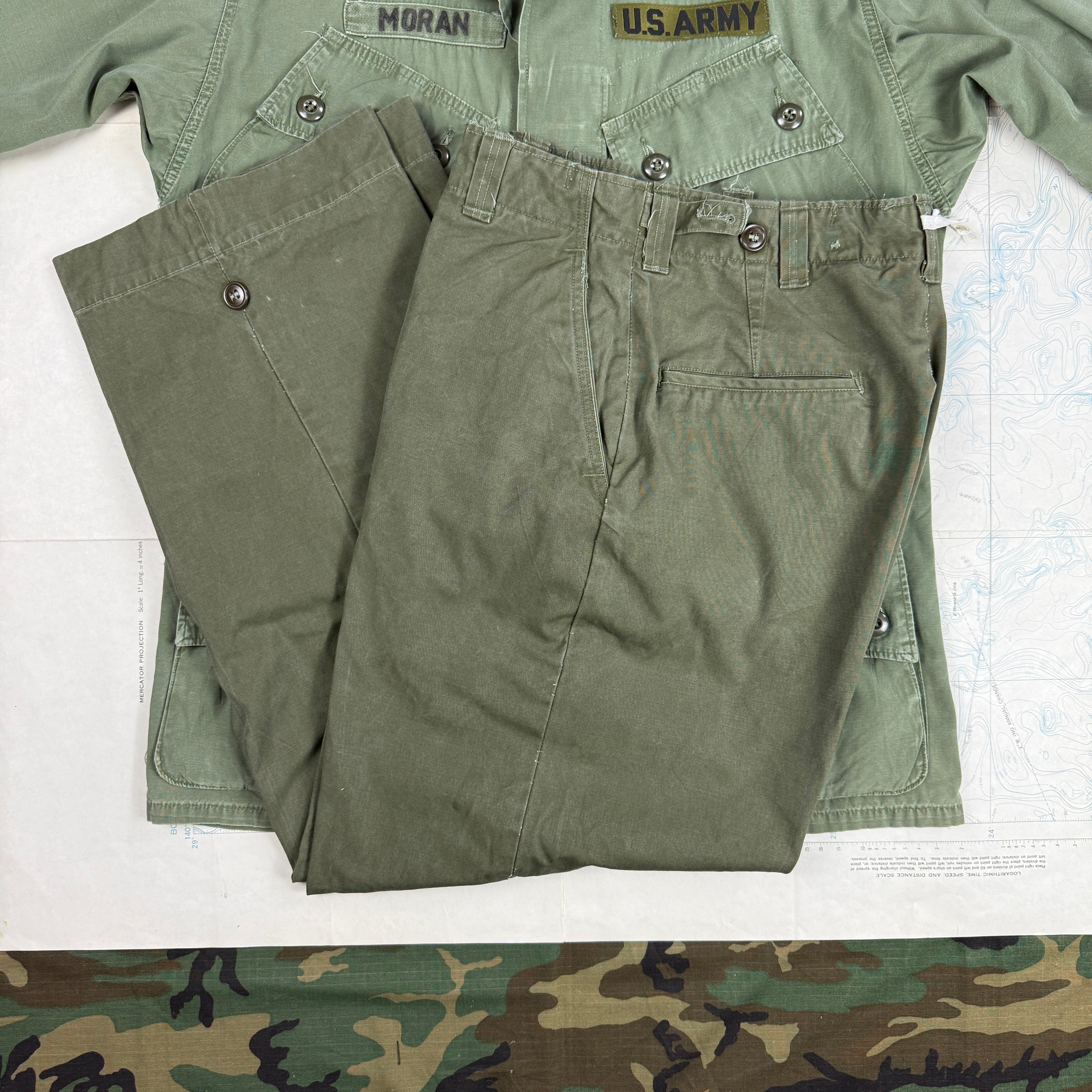 US Army 1st Pattern Jungle Jacket named to Special Forces Colonel