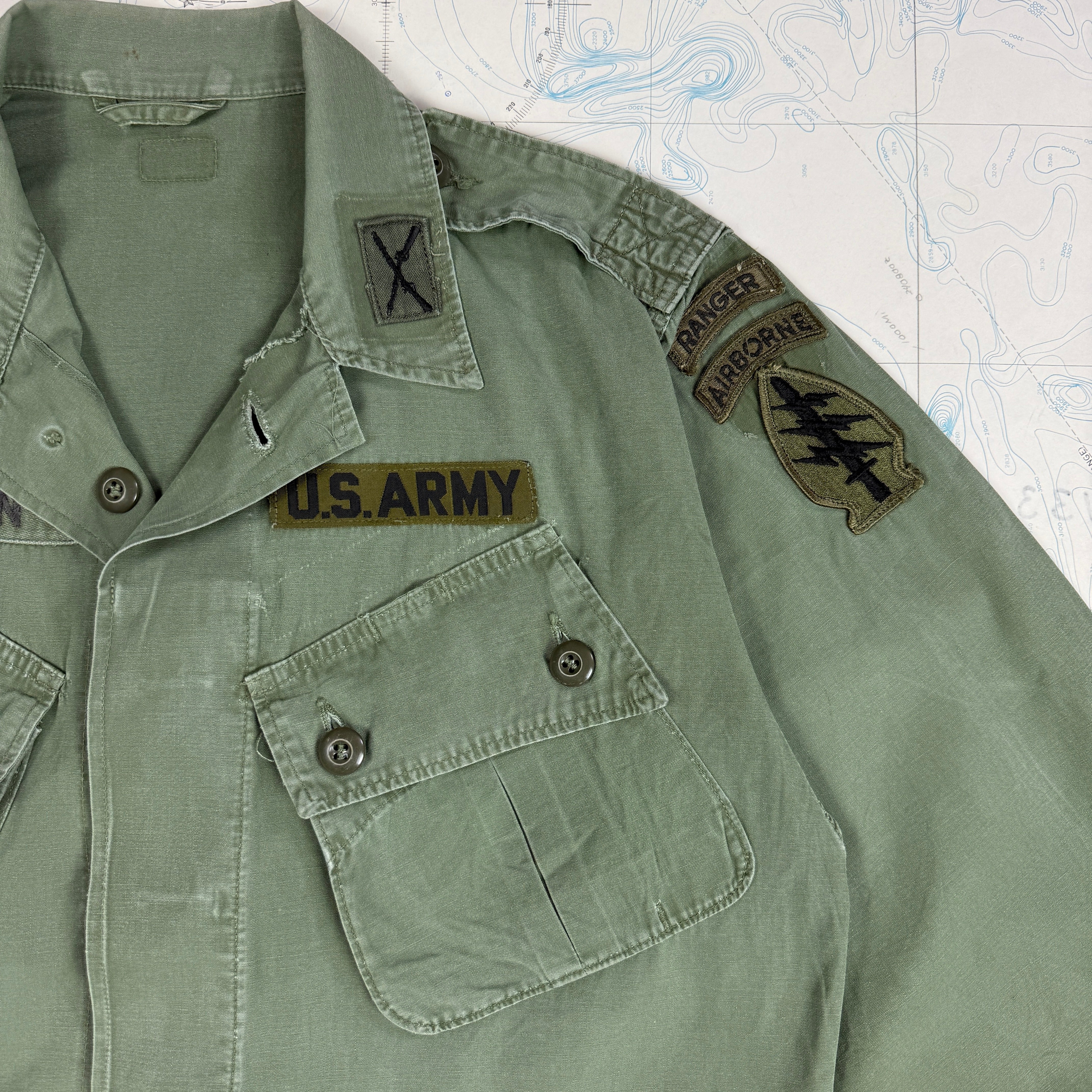 US Army 1st Pattern Jungle Jacket named to Special Forces Colonel