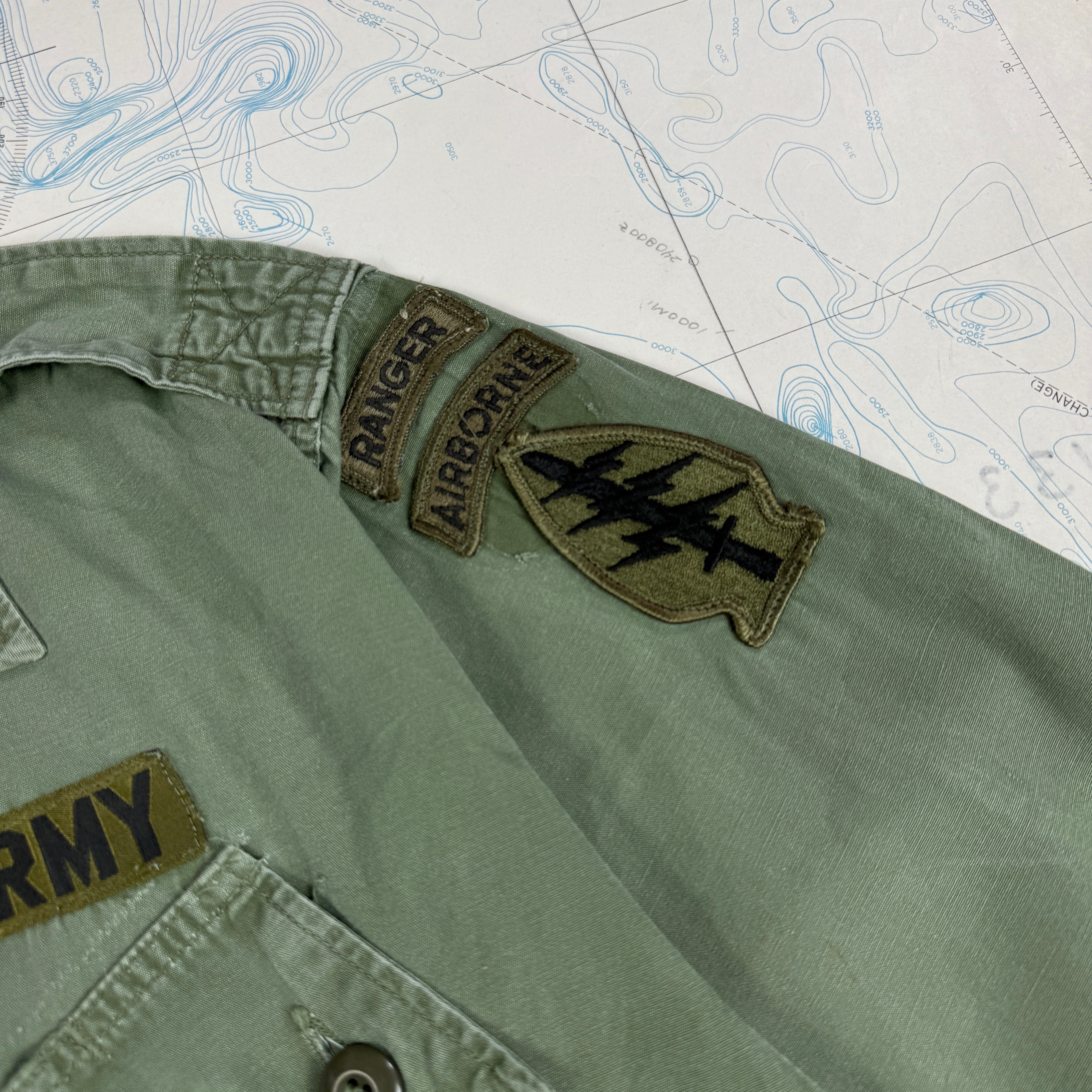 US Army 1st Pattern Jungle Jacket named to Special Forces Colonel