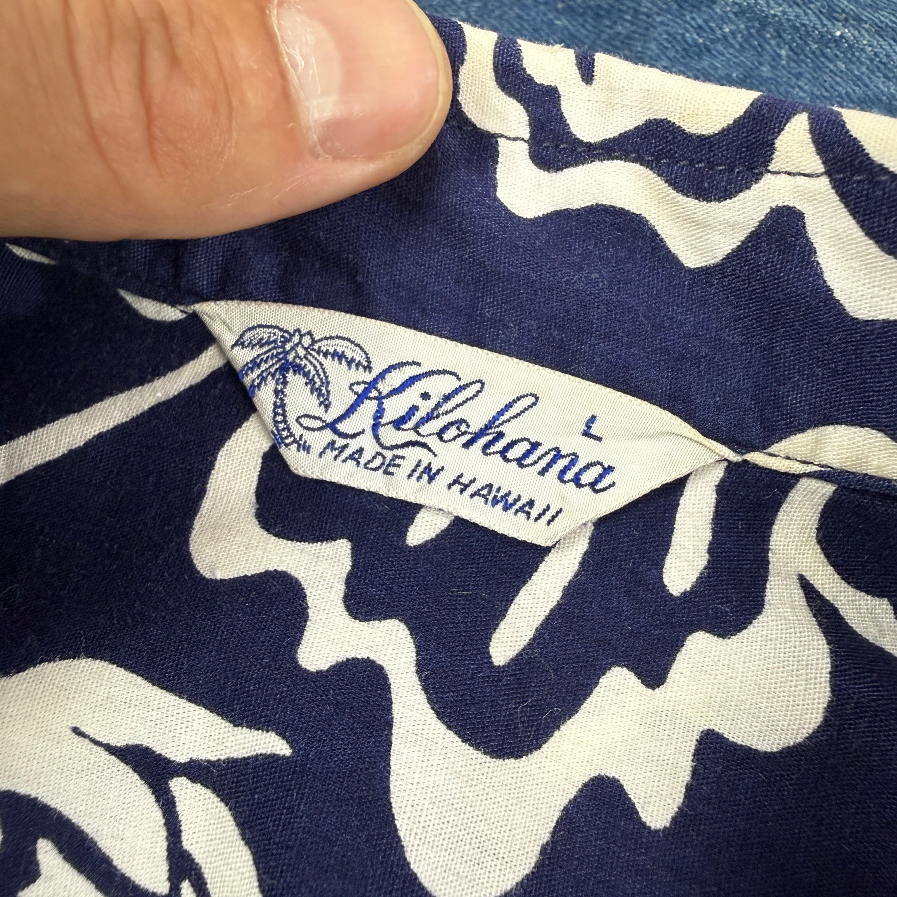Kilohanan Late-50s Cotton Aloha Shirt
