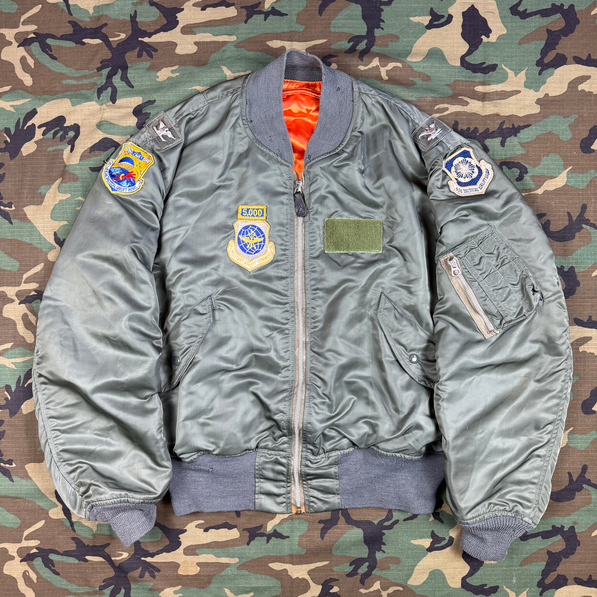 USAF 1973 L-2B Flight Jacket - Size XL