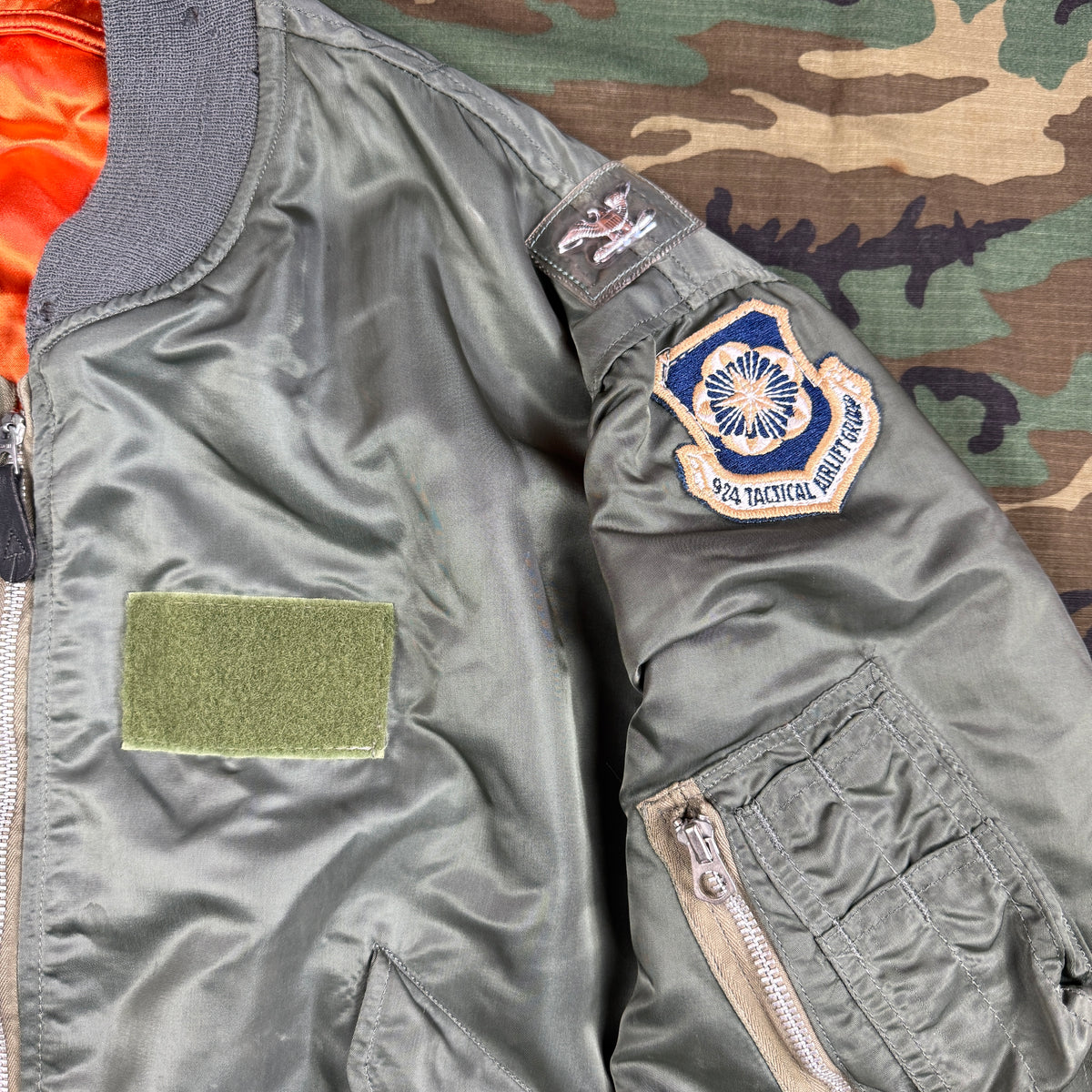 USAF 1973 L-2B Flight Jacket - Size XL