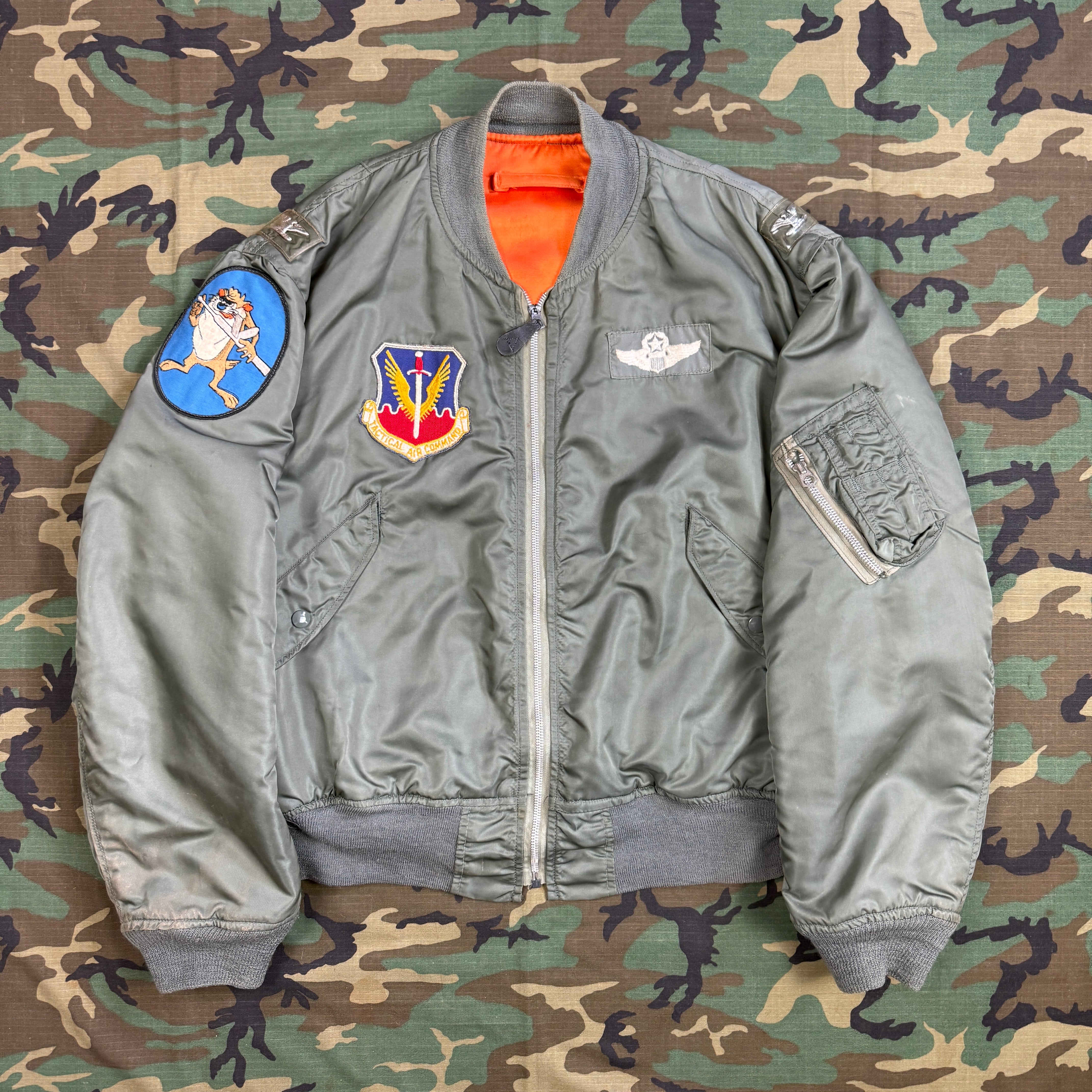 USAF 1973 L-2B Flight Jacket - Size XL
